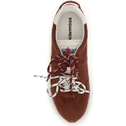 Multicolor Calf Leather Bos Taurus Low Top Sneakers