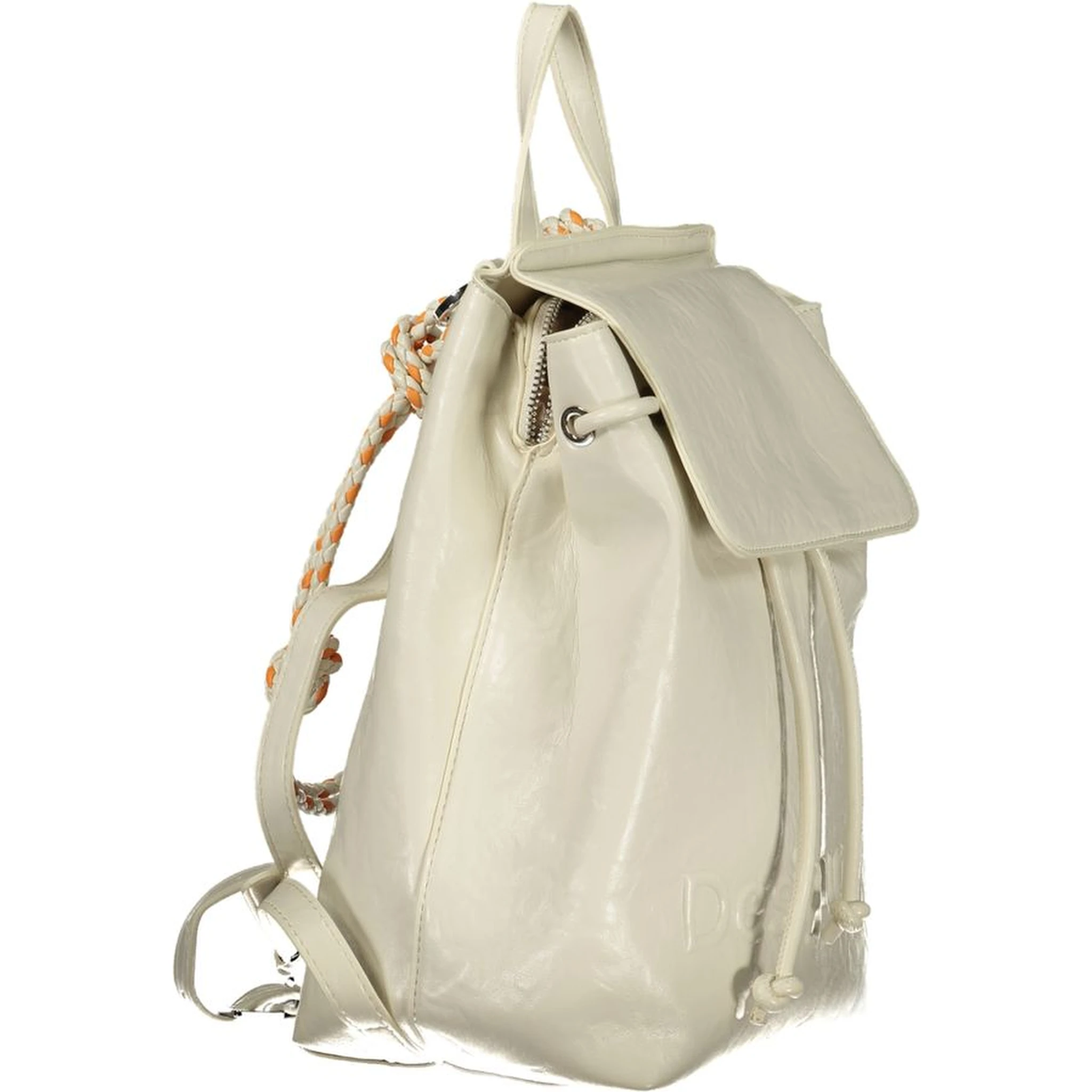 White Polyethylene Backpack