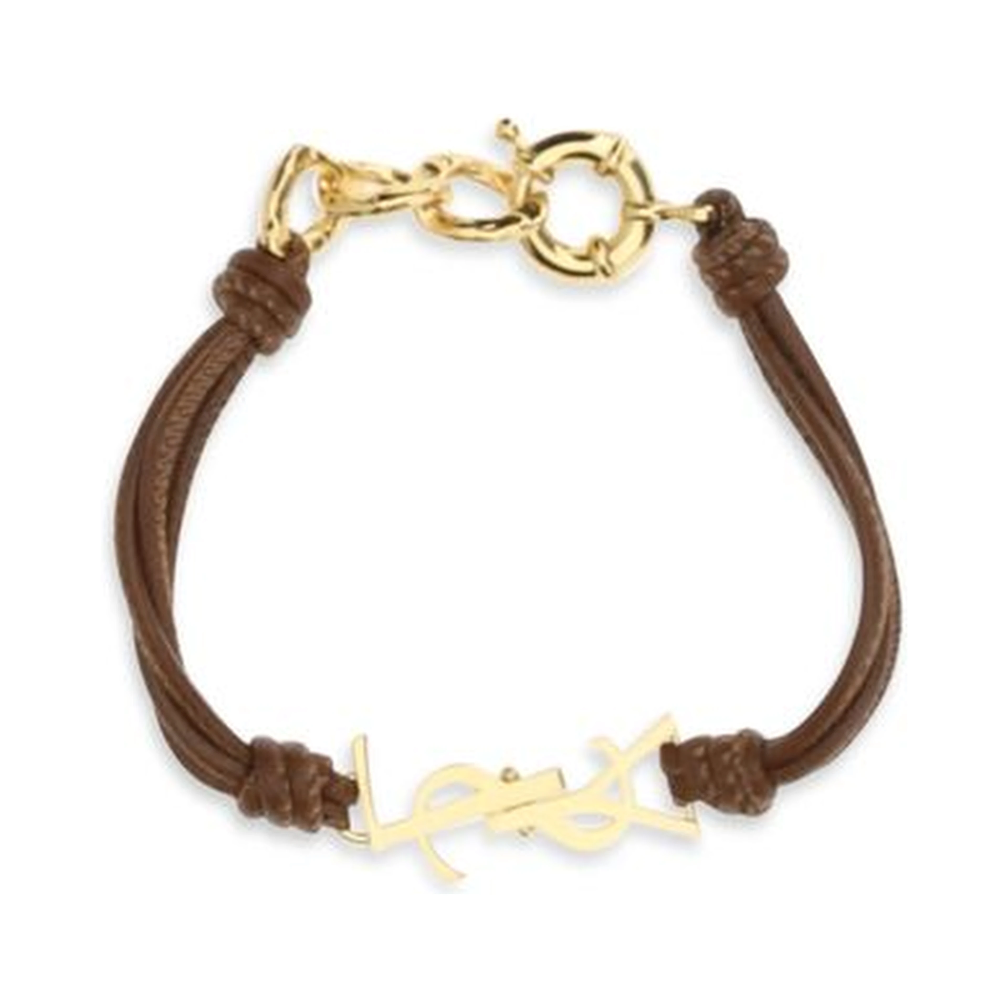 Bicolor Calf Leather Bos Taurus Bracelet