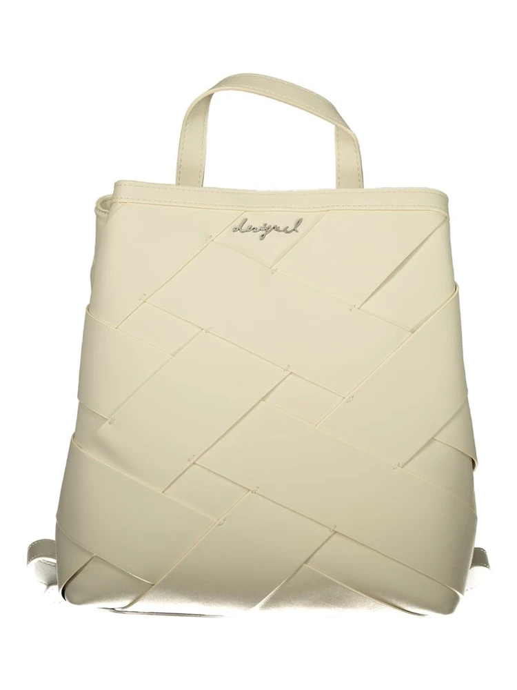 White Polyethylene Backpack