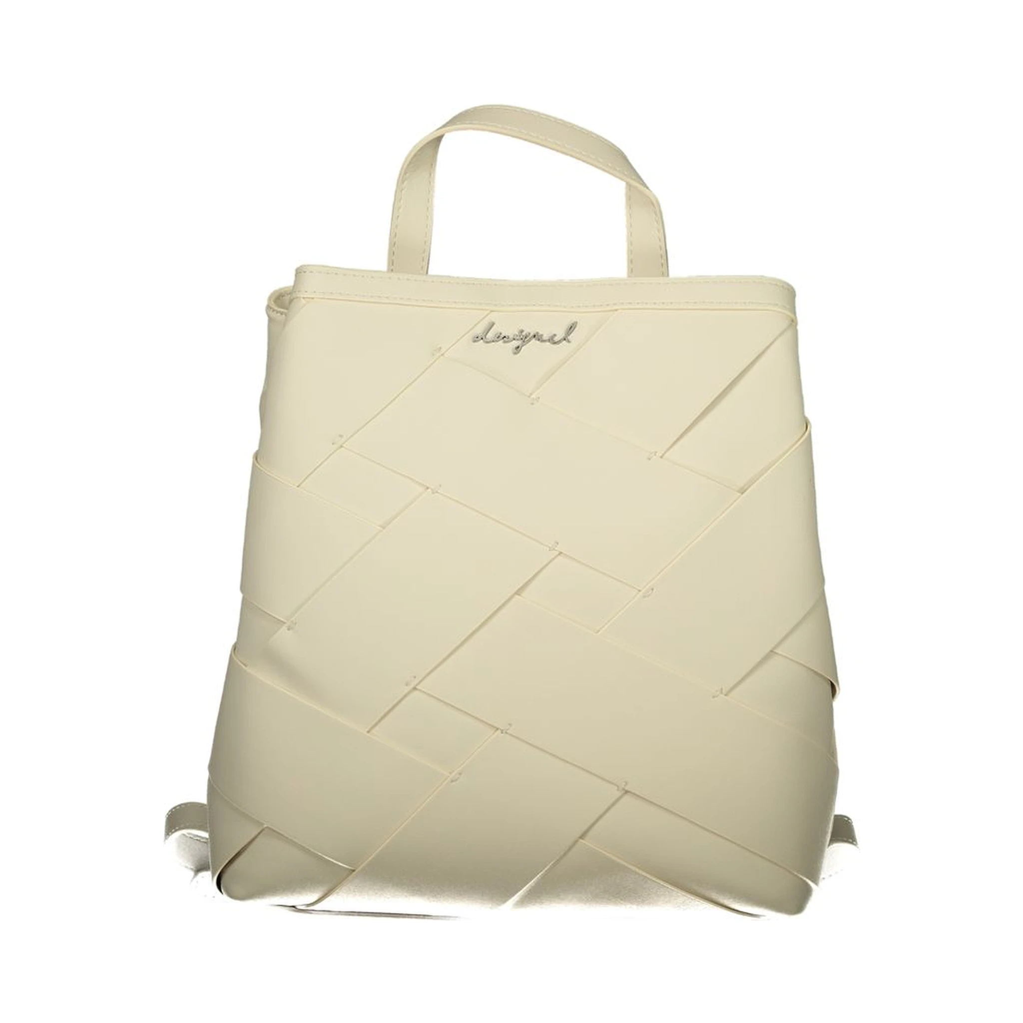 White Polyethylene Backpack