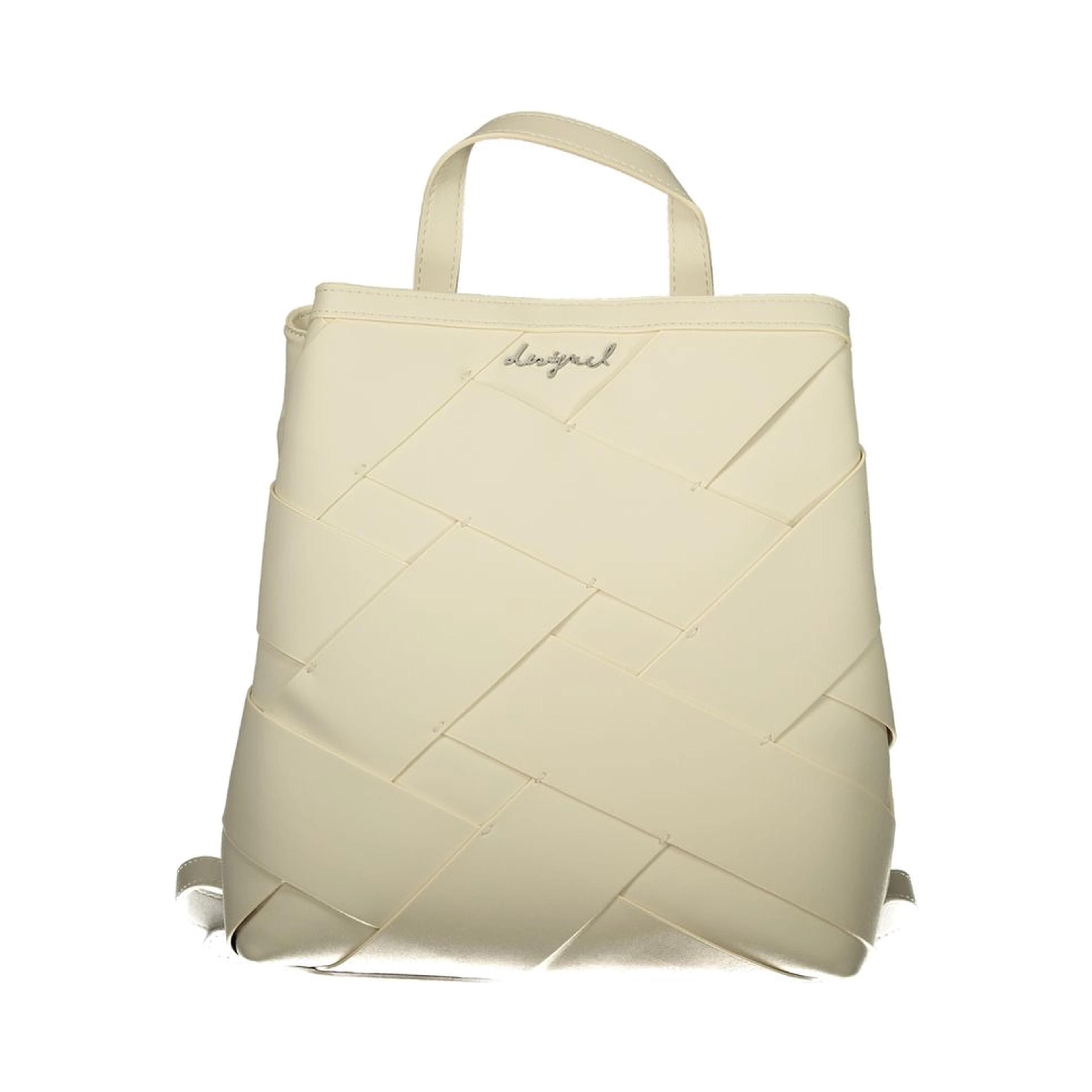 White Polyethylene Backpack