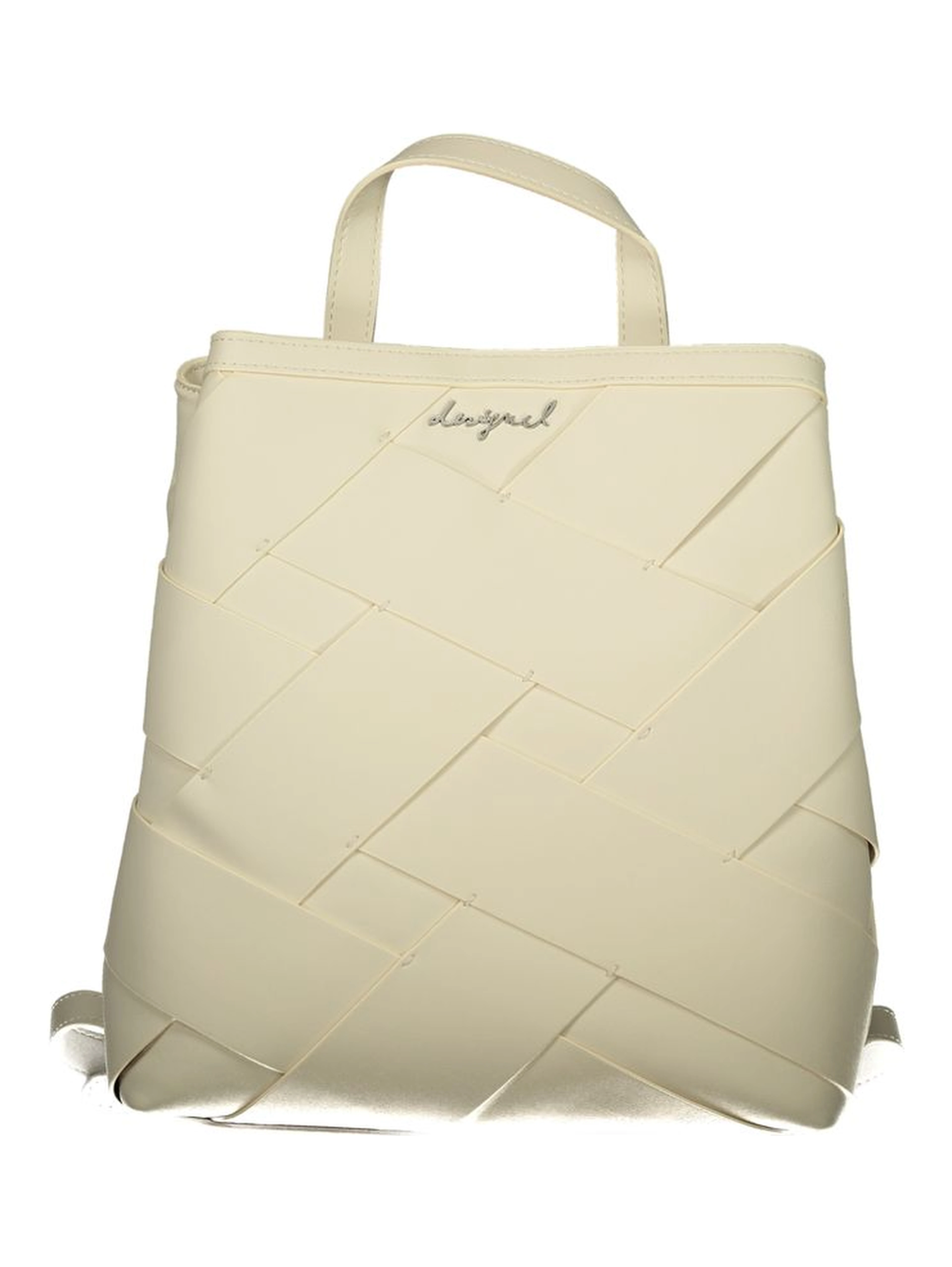 White Polyethylene Backpack