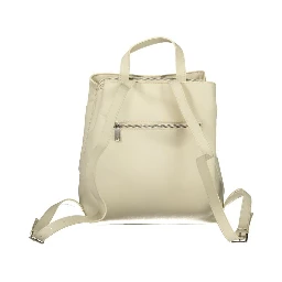 White Polyethylene Backpack