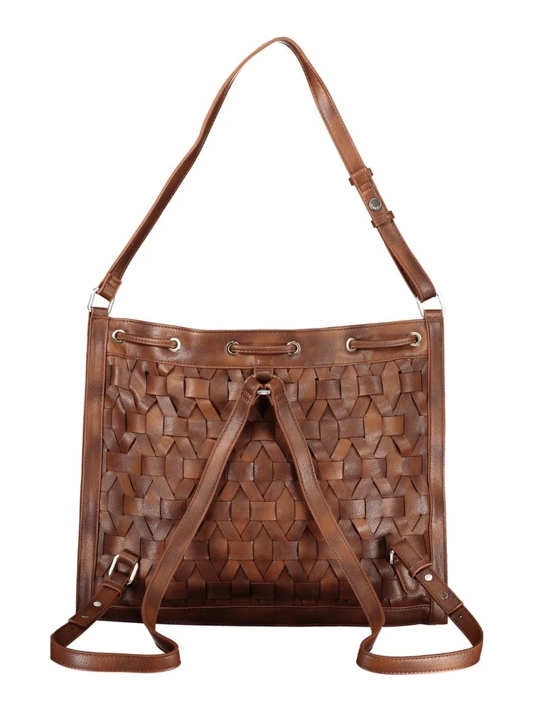 Camel Polyurethane Women Backpack alternative