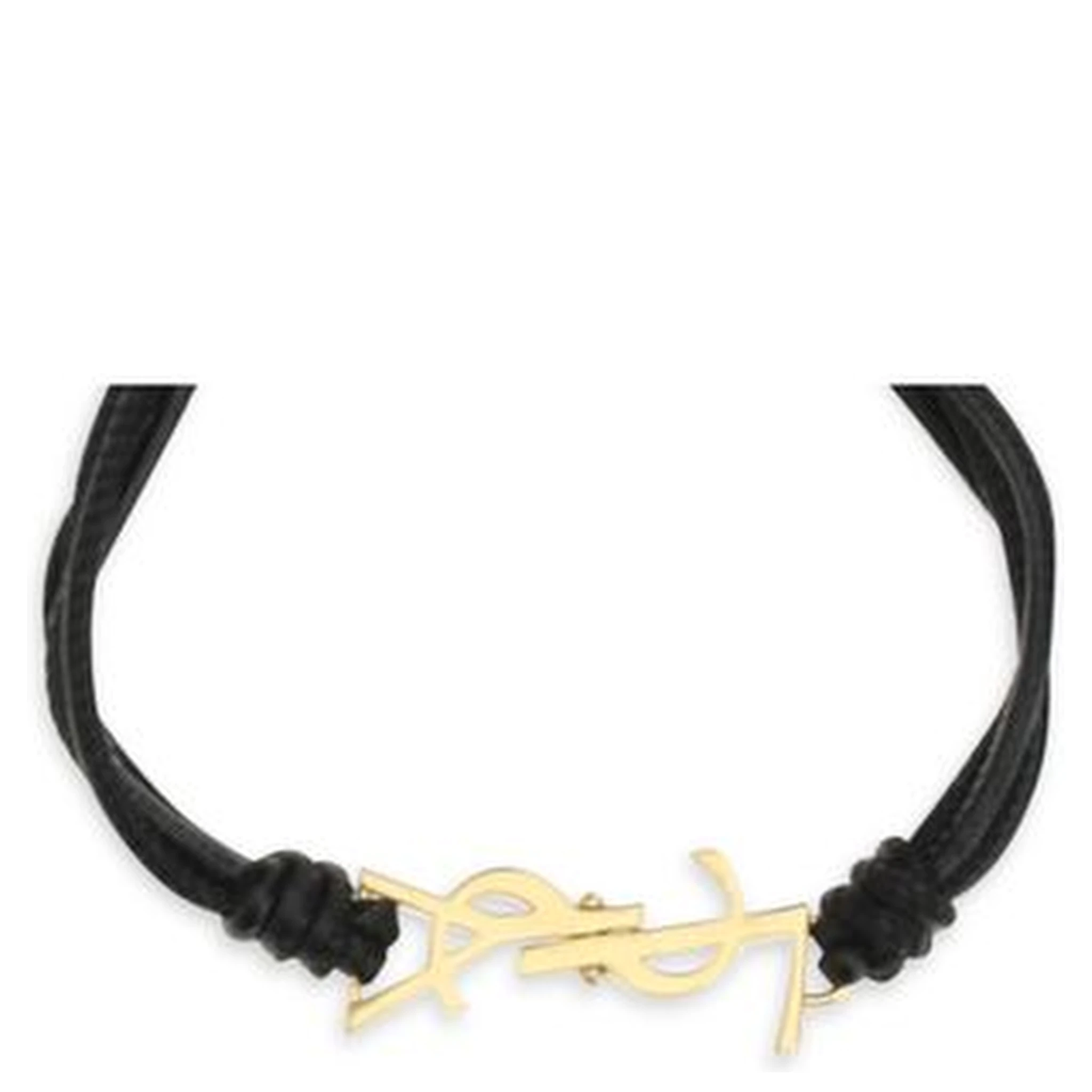 Black Calf Leather Bos Taurus Bracelet