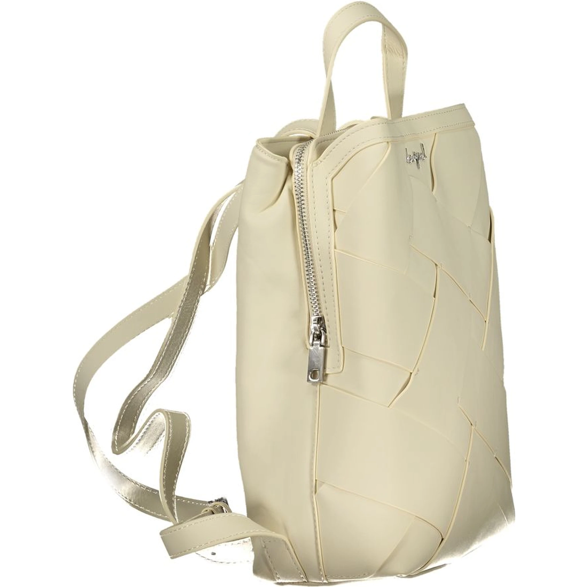 White Polyethylene Backpack