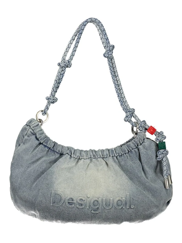 Azzurro Cotton Women's Handbag