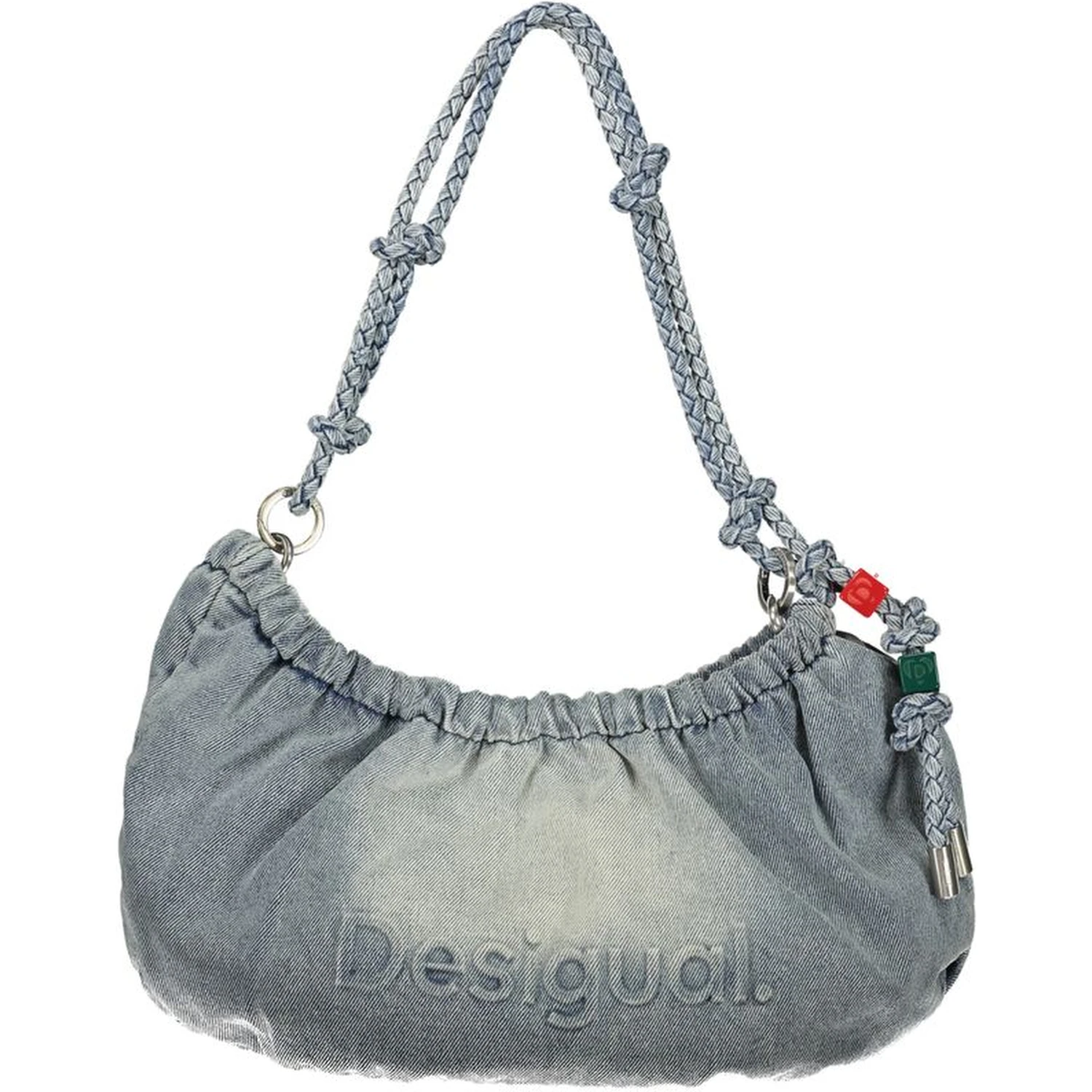 Azzurro Cotton Women's Handbag