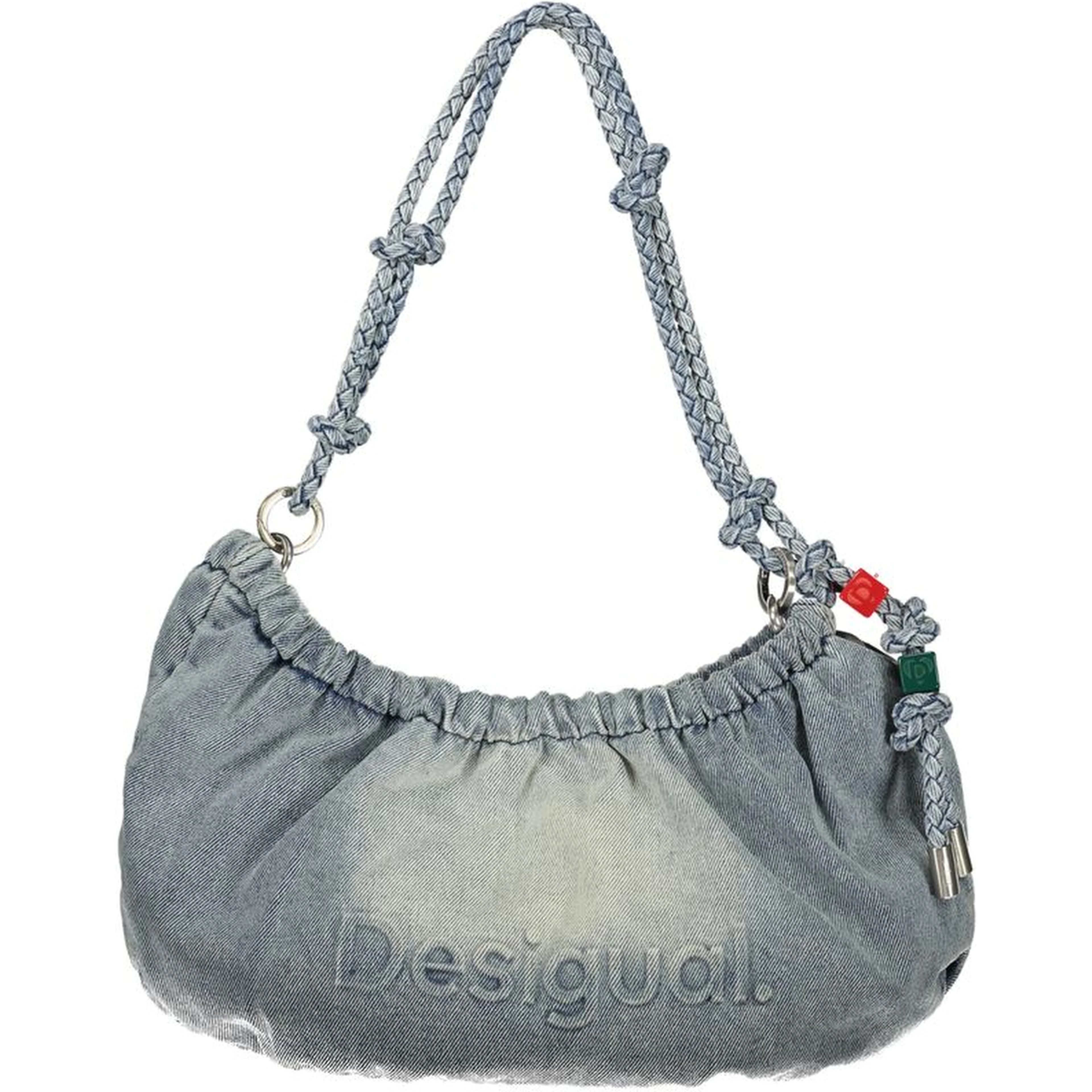 Azzurro Cotton Women's Handbag