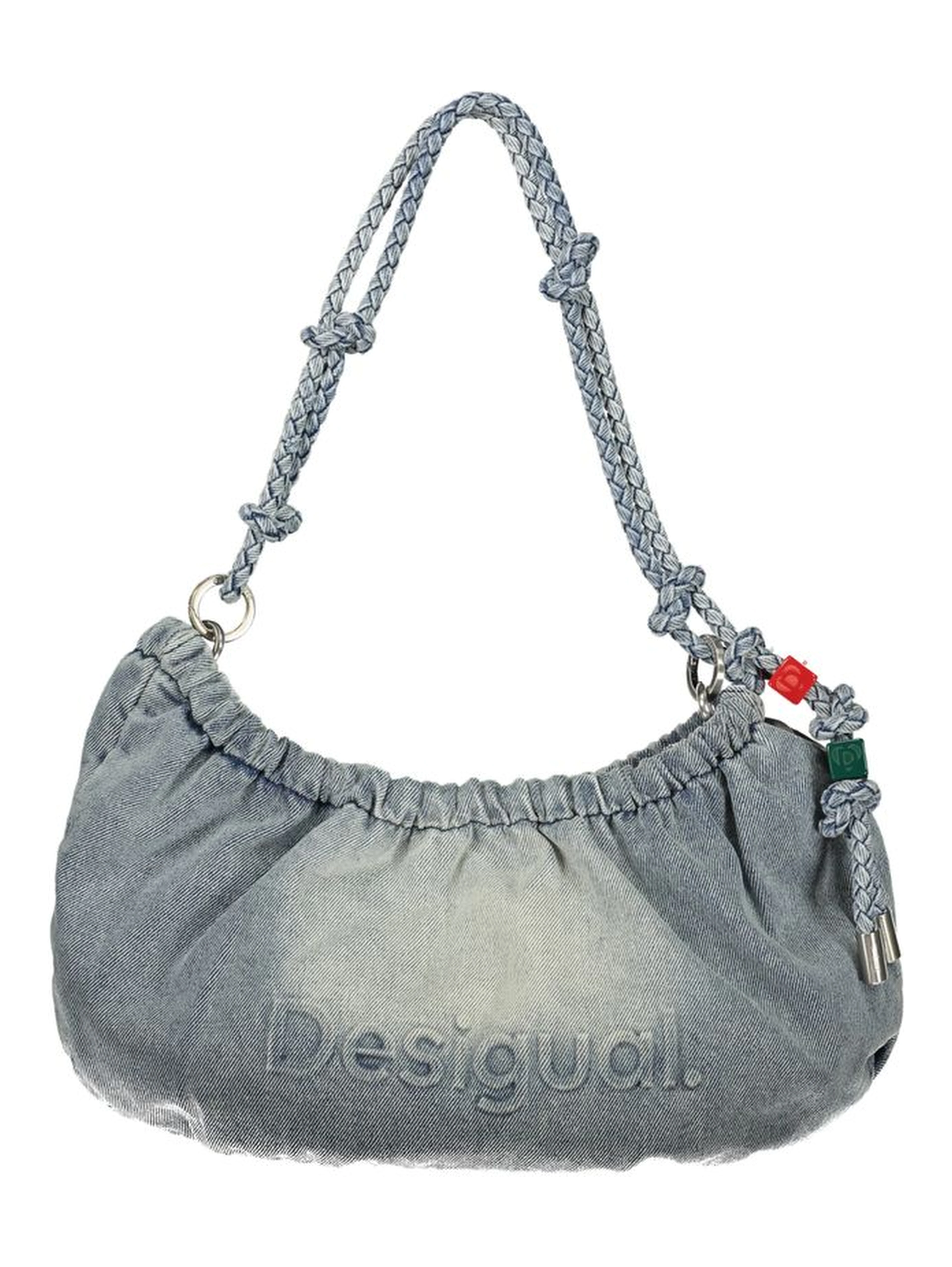 Azzurro Cotton Women's Handbag