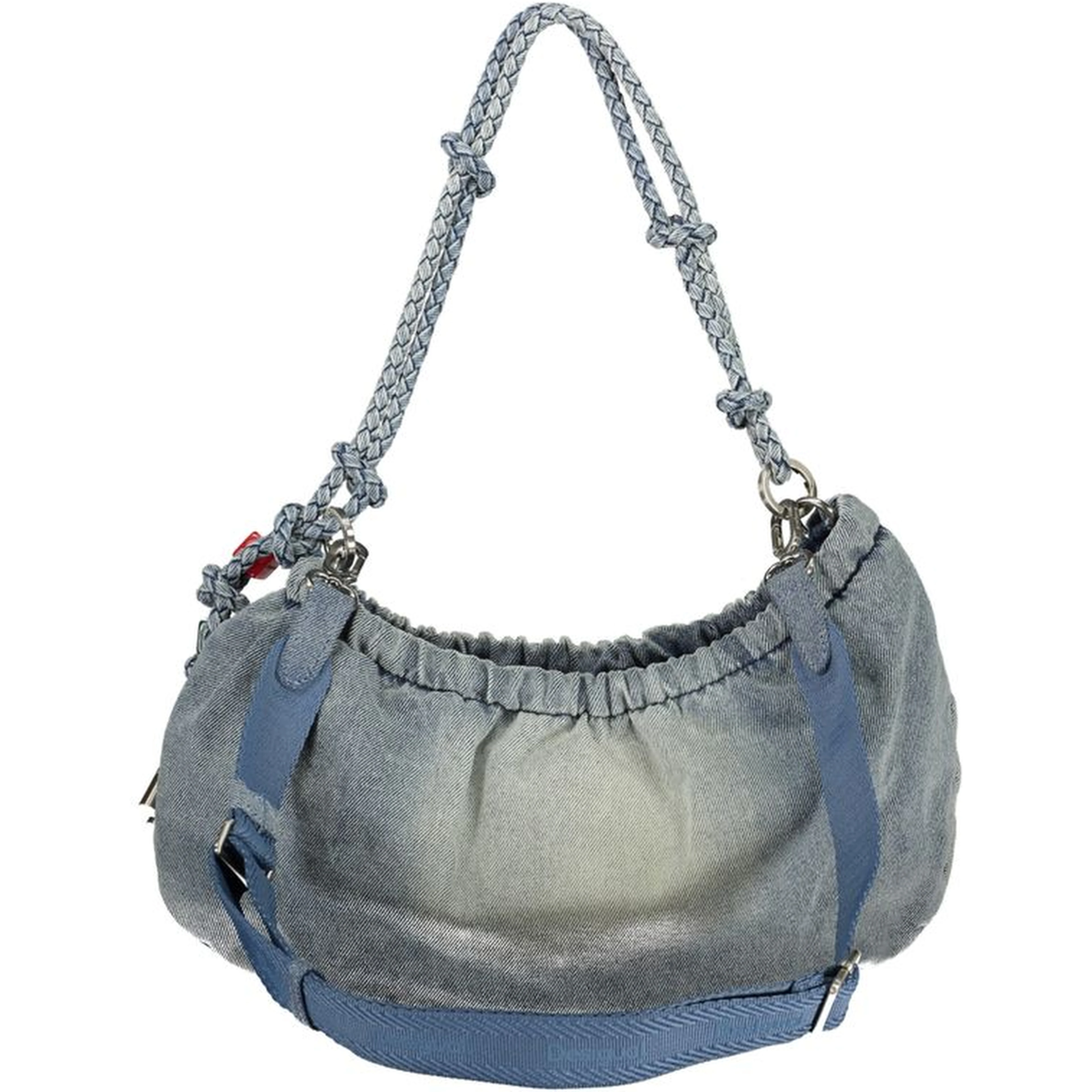 Azzurro Cotton Women's Handbag