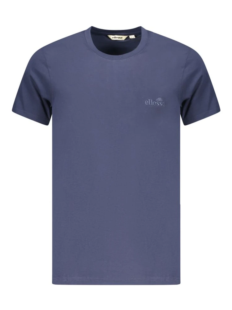 Blu Cotton Men T-Shirt