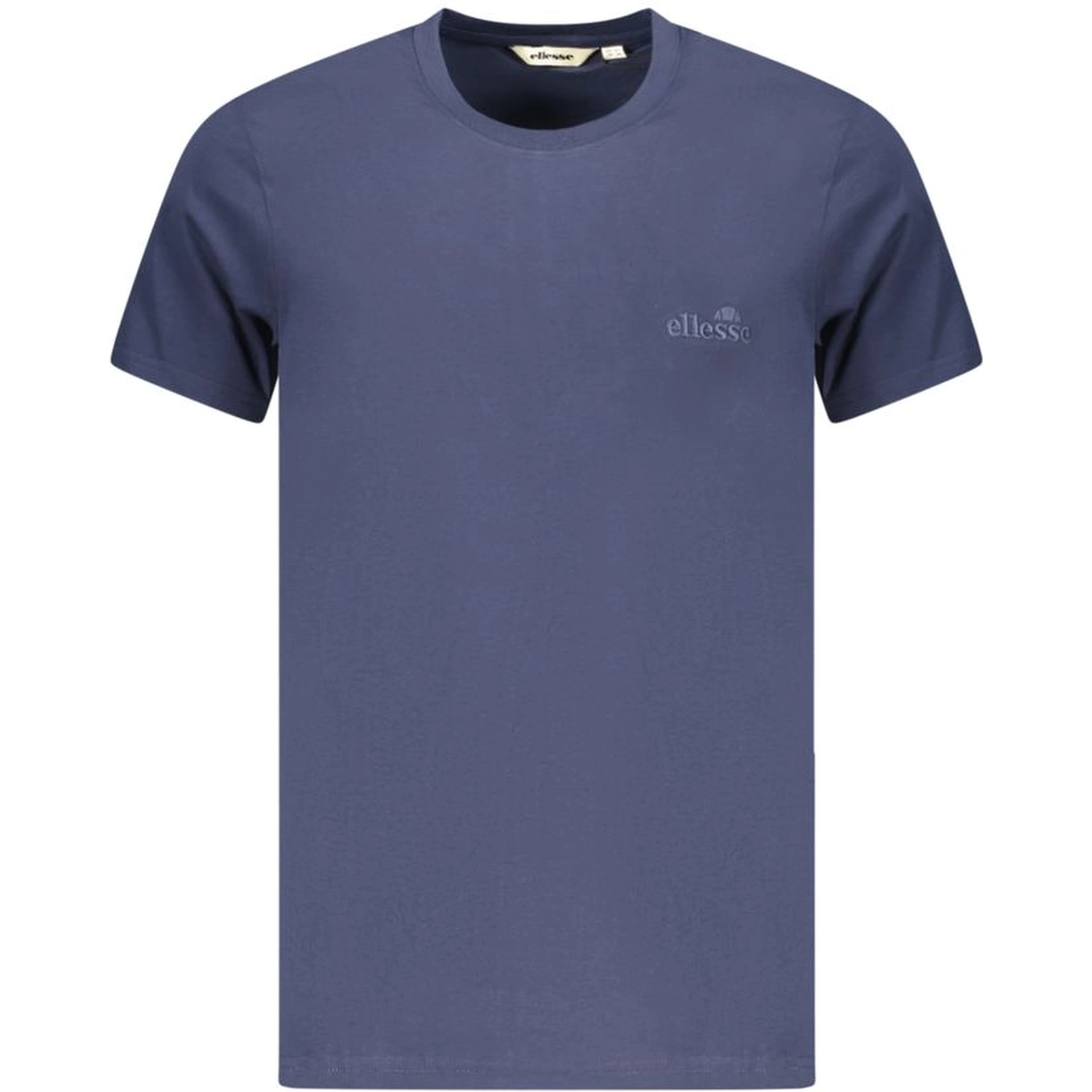 Blu Cotton Men T-Shirt