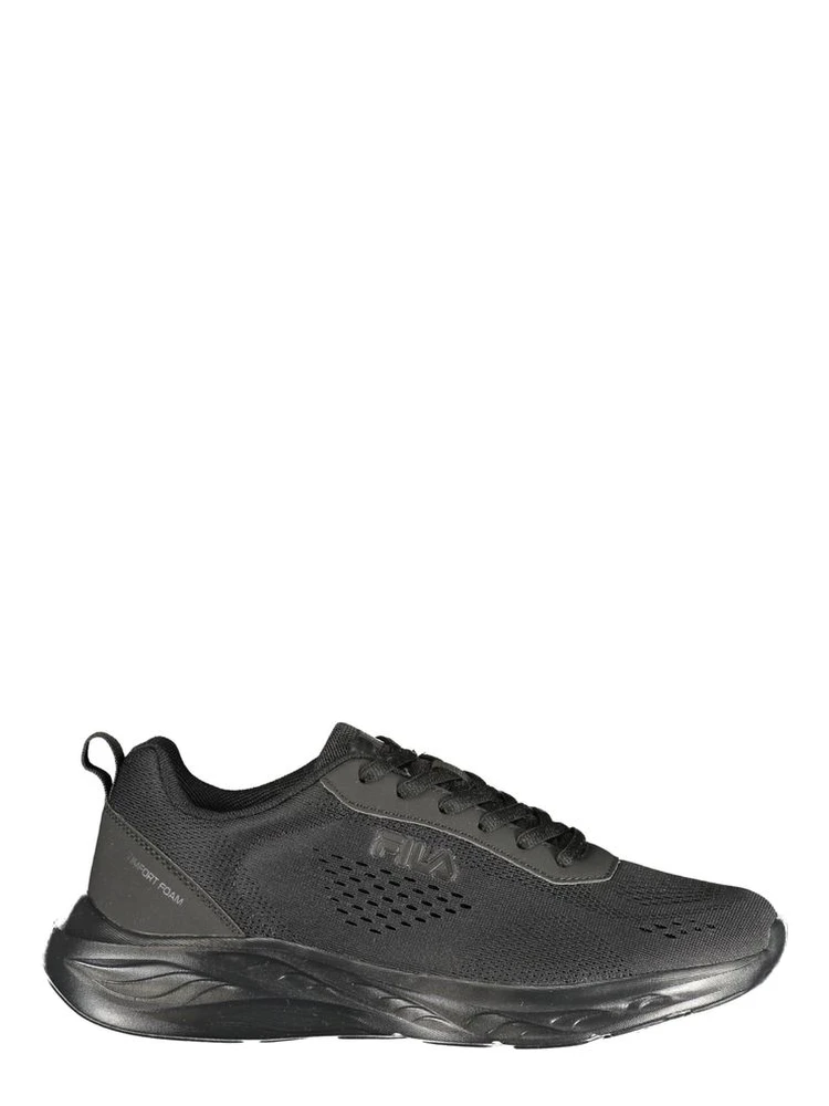 Nero Polyurethane Men Sneaker