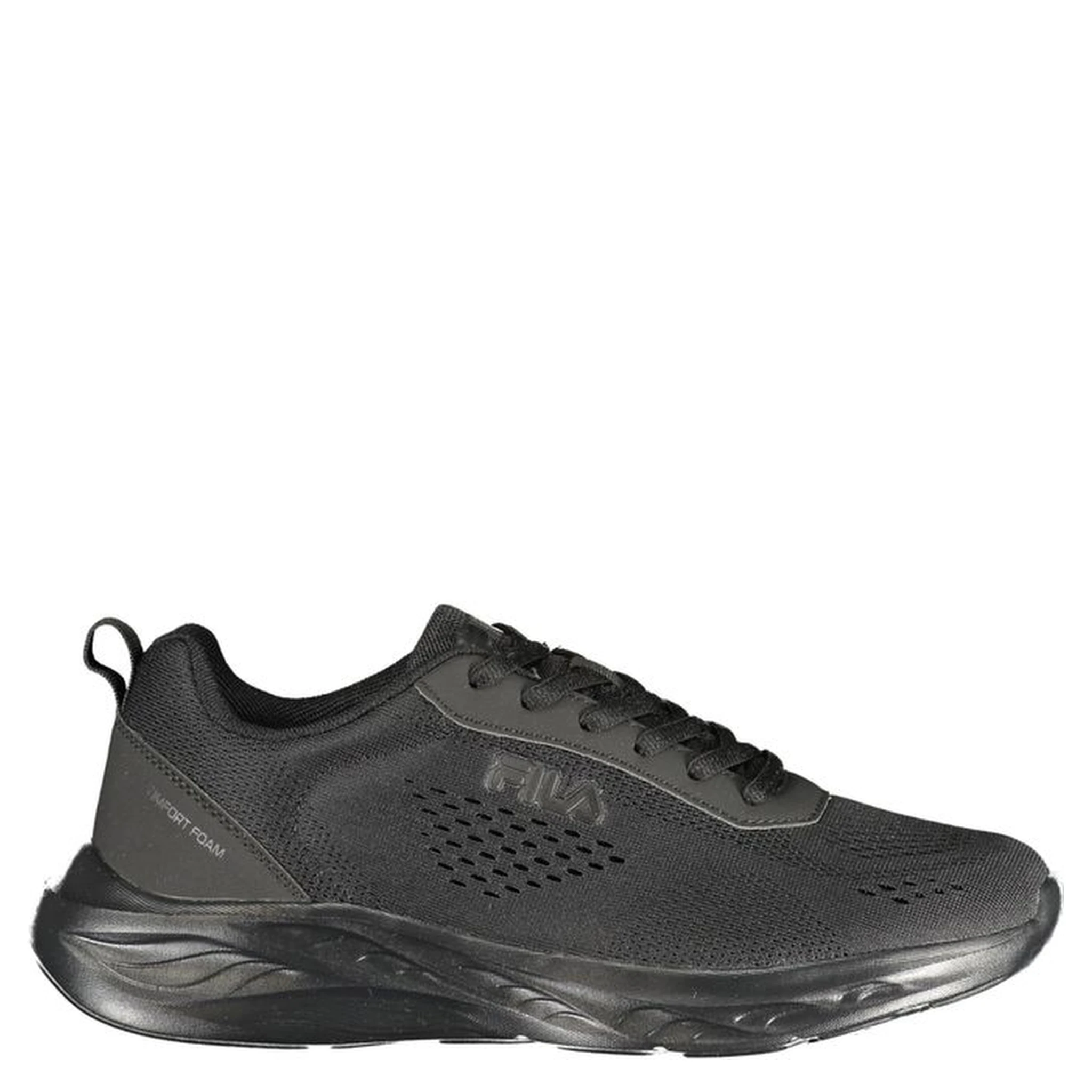 Nero Polyurethane Men Sneaker