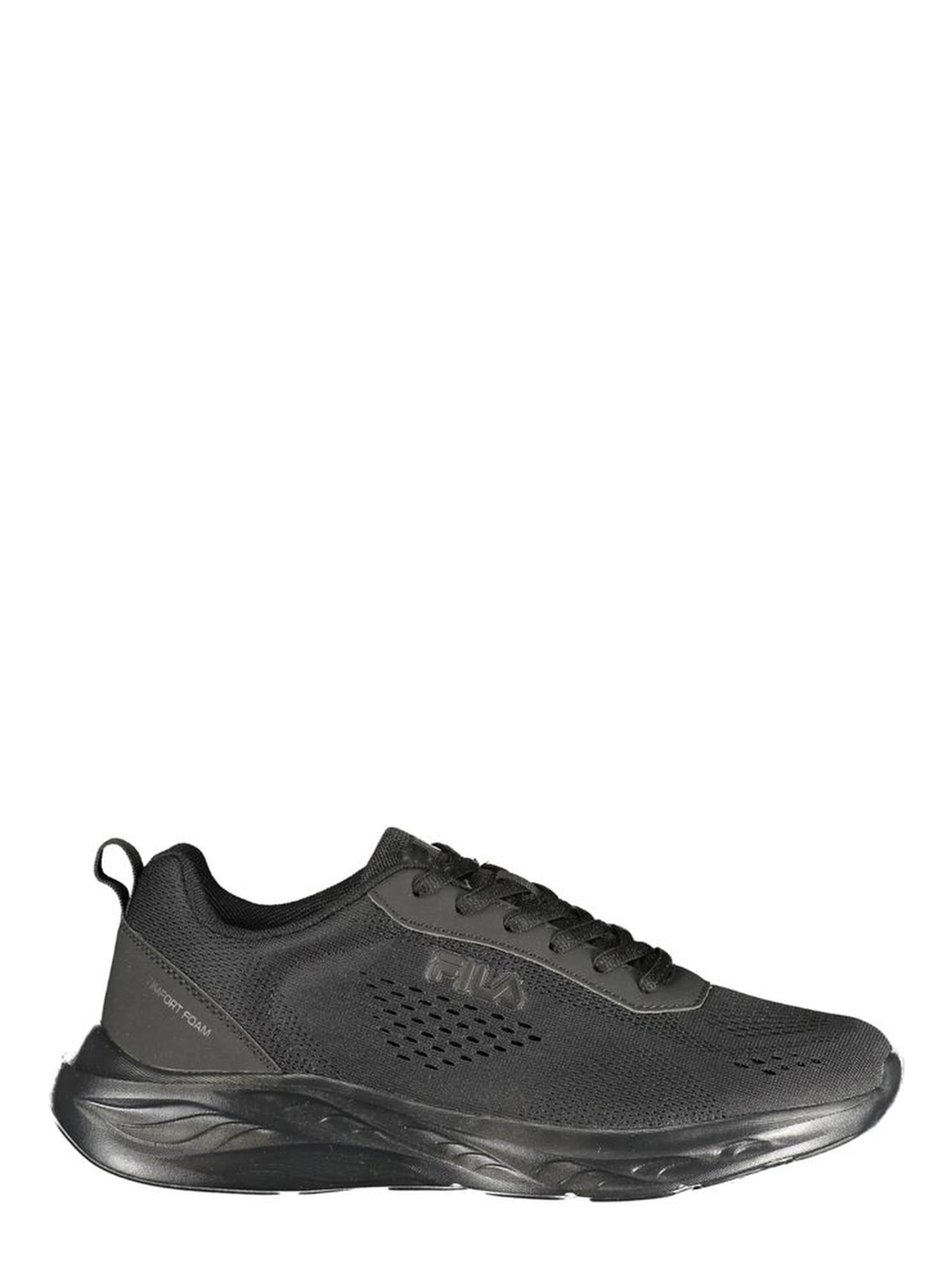 Nero Polyurethane Men Sneaker