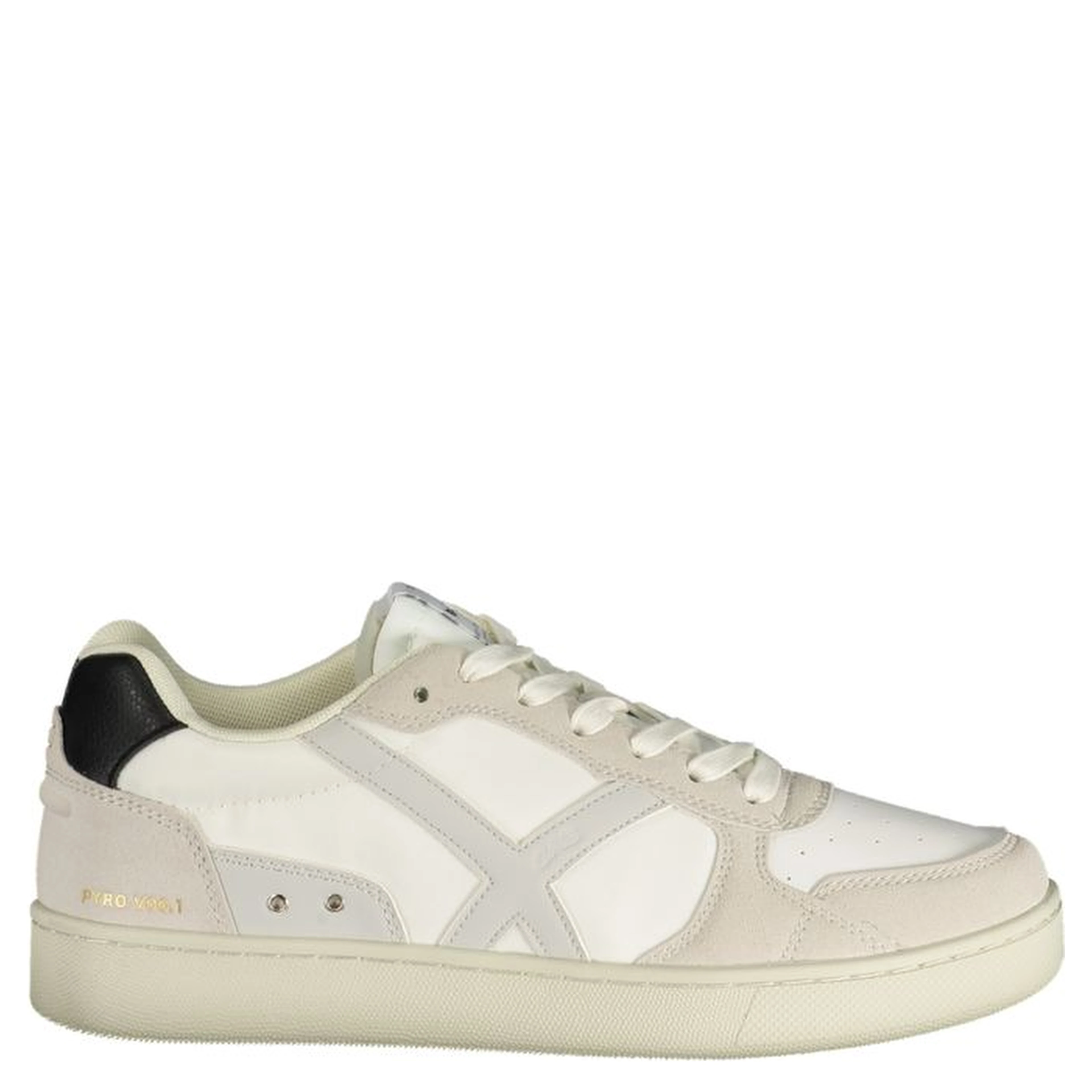 Bianco Polyester Men Sneaker