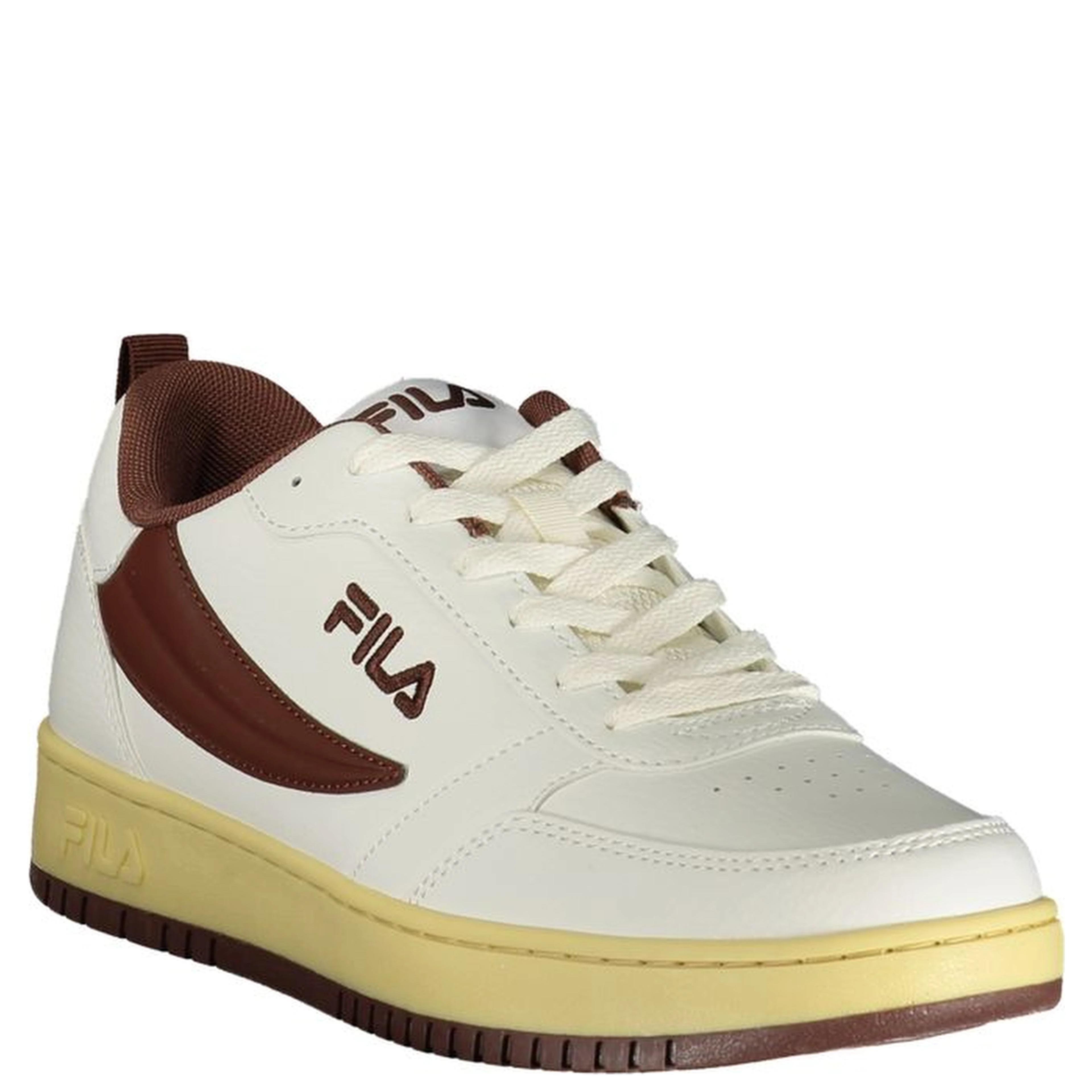 Bianco Poliuretano Uomo Sneaker