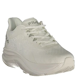 White Polyester Men's Sneaker