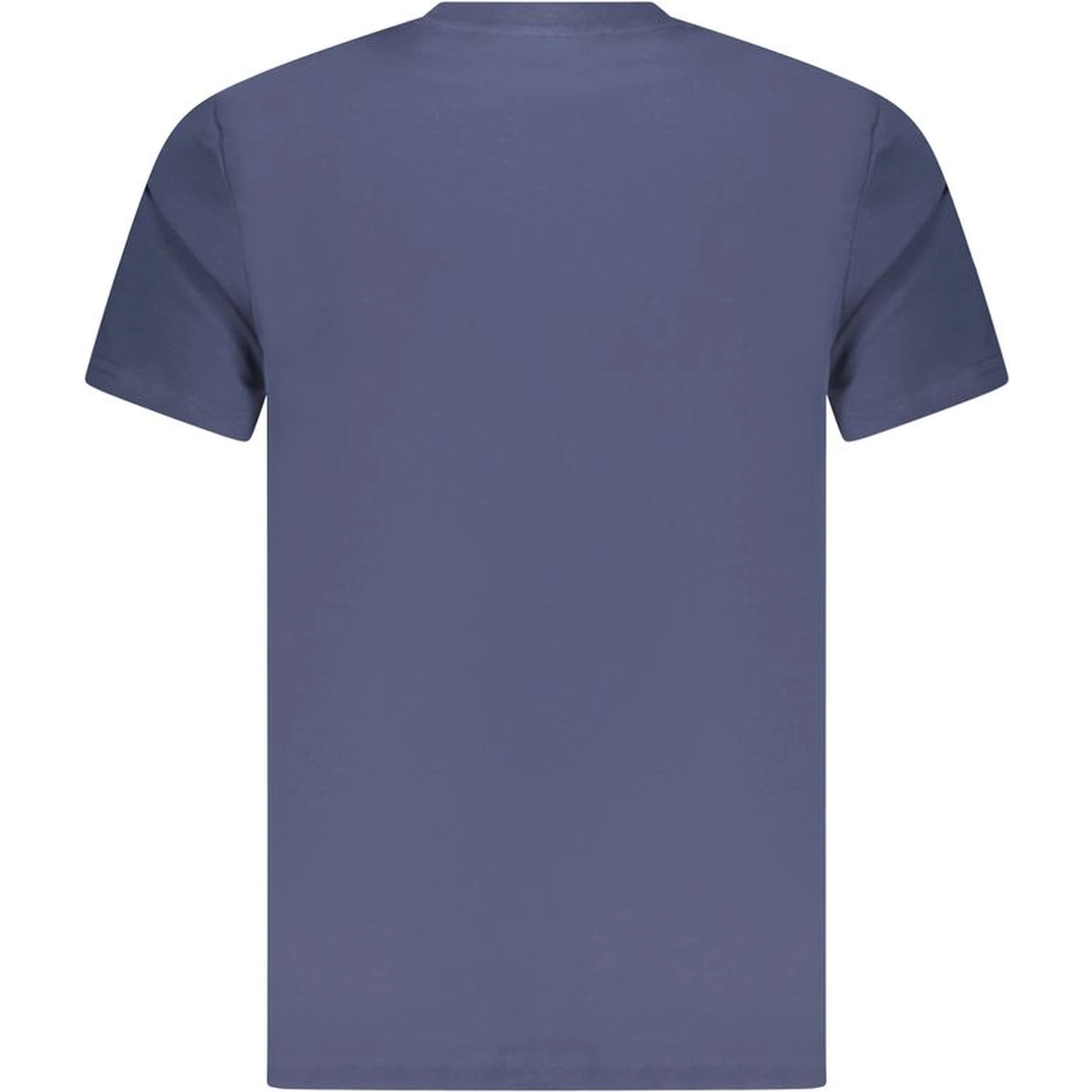 Blu Cotton Men T-Shirt