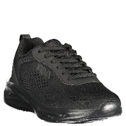 Nero Polyurethane Men Sneaker