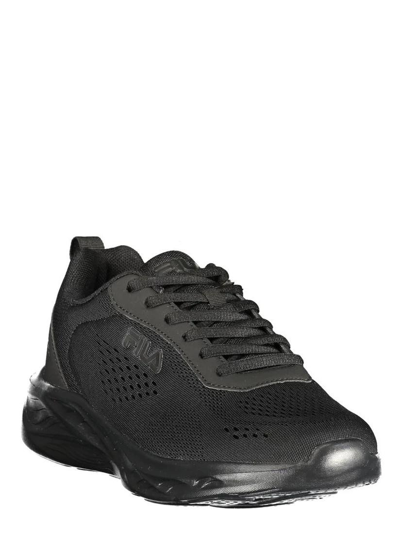 Nero Polyurethane Men Sneaker