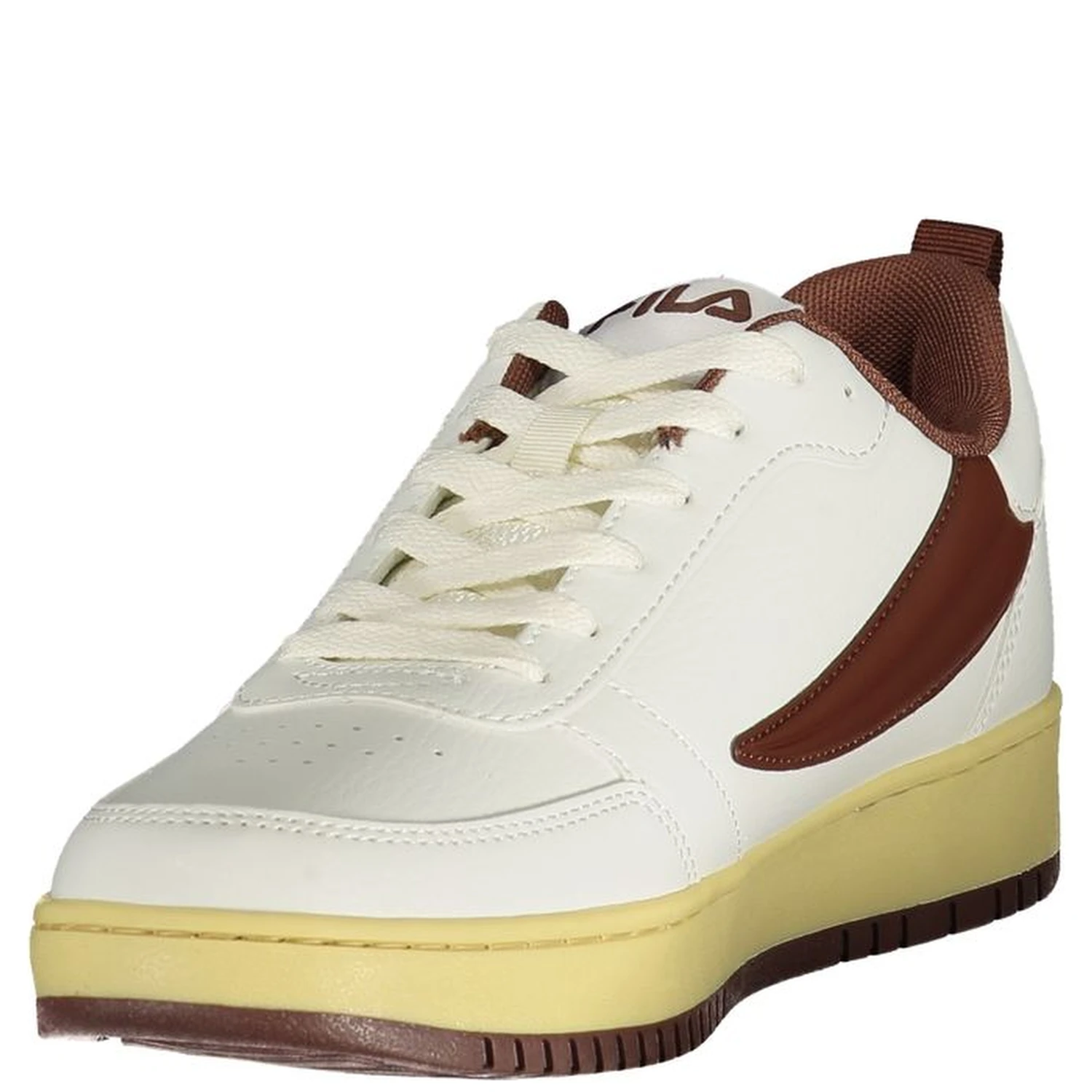 Bianco Poliuretano Uomo Sneaker
