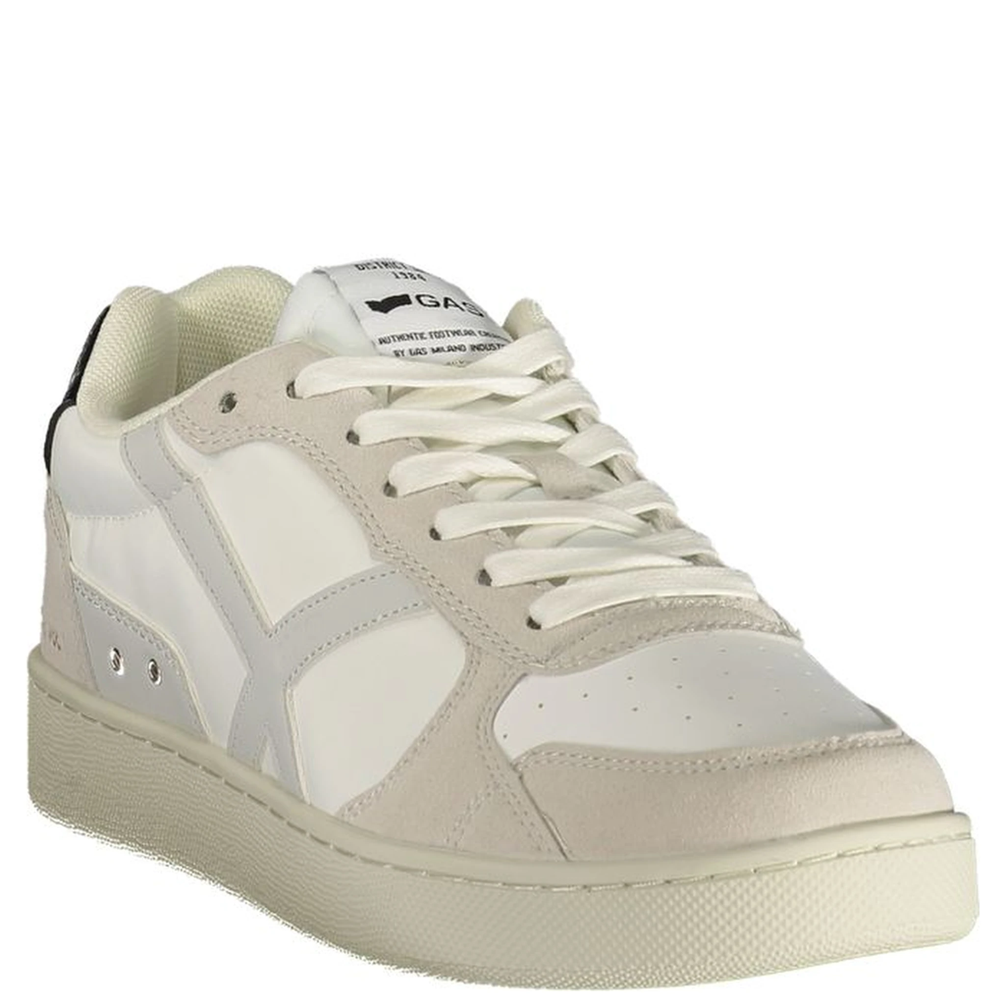 Bianco Polyester Men Sneaker
