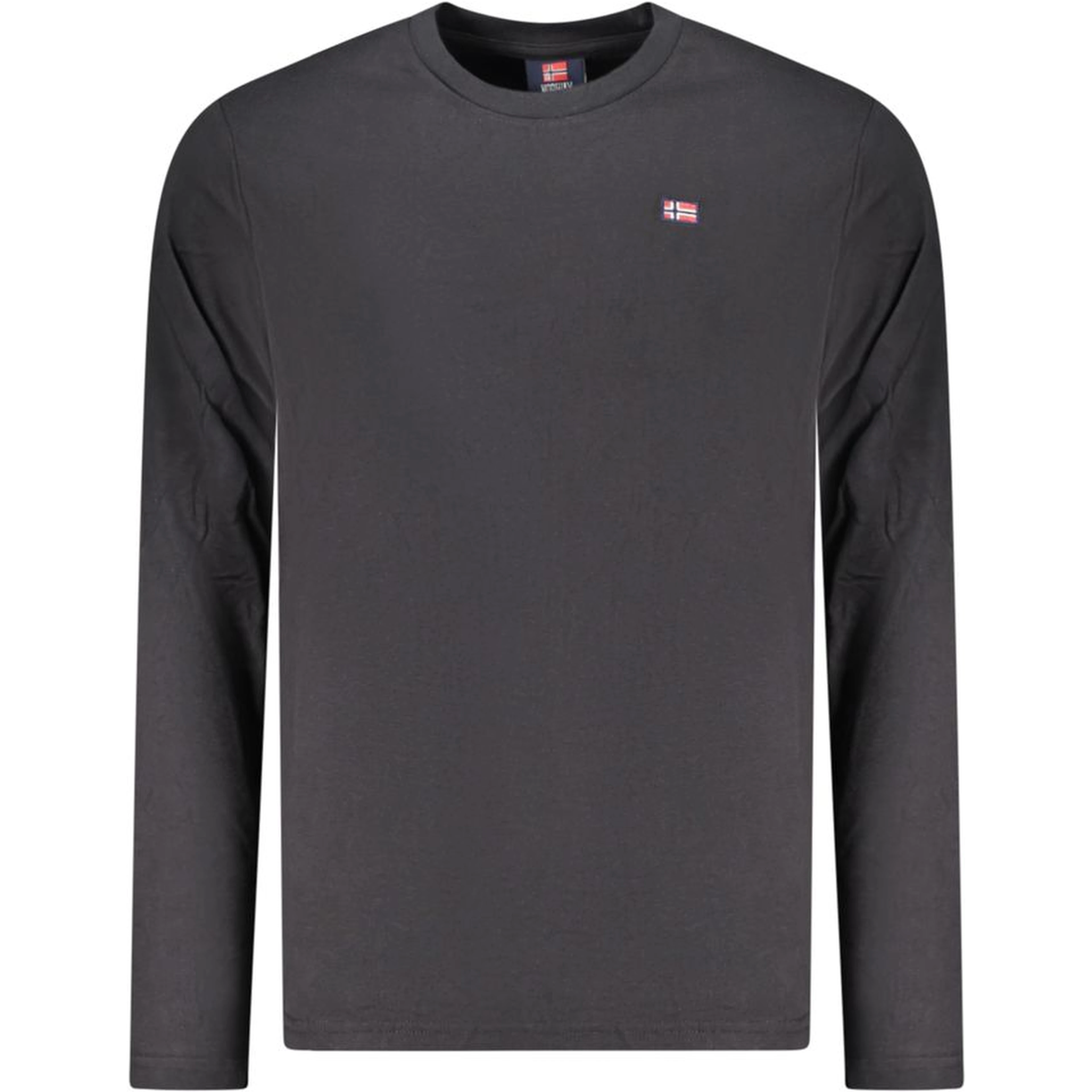 Black Cotton Mens T-Shirt