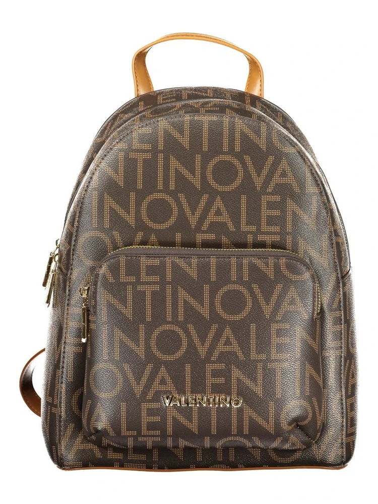 Marrone Poliuretano Woman Backpack