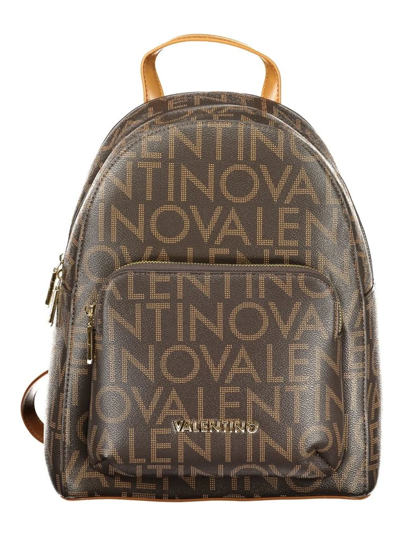 Marrone Poliuretano Woman Backpack
