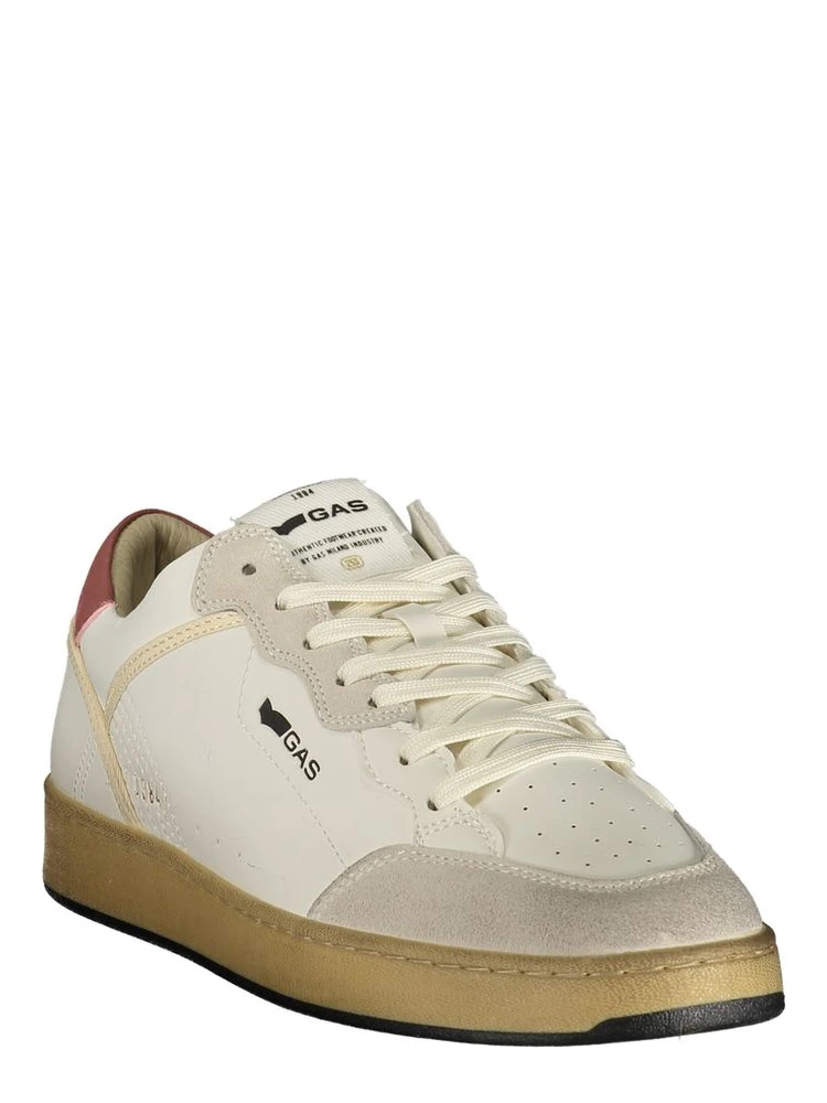 White Polyurethane Men Sneaker alternative