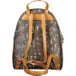 Marrone Poliuretano Woman Backpack