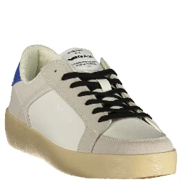 Bianco Polyurethane Men Sneaker