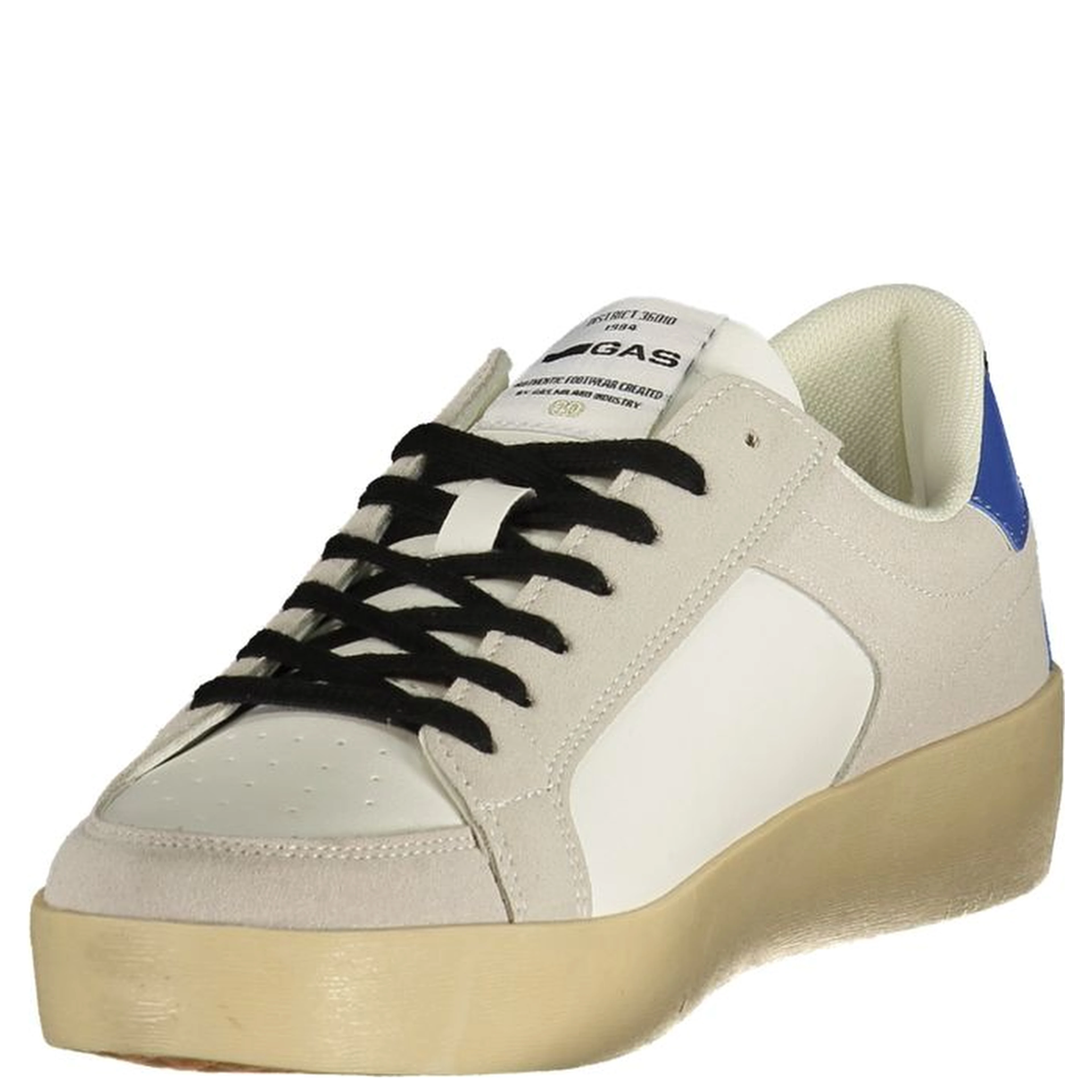 Bianco Polyurethane Men Sneaker