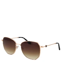 Rose Gold Metal Sunglasses