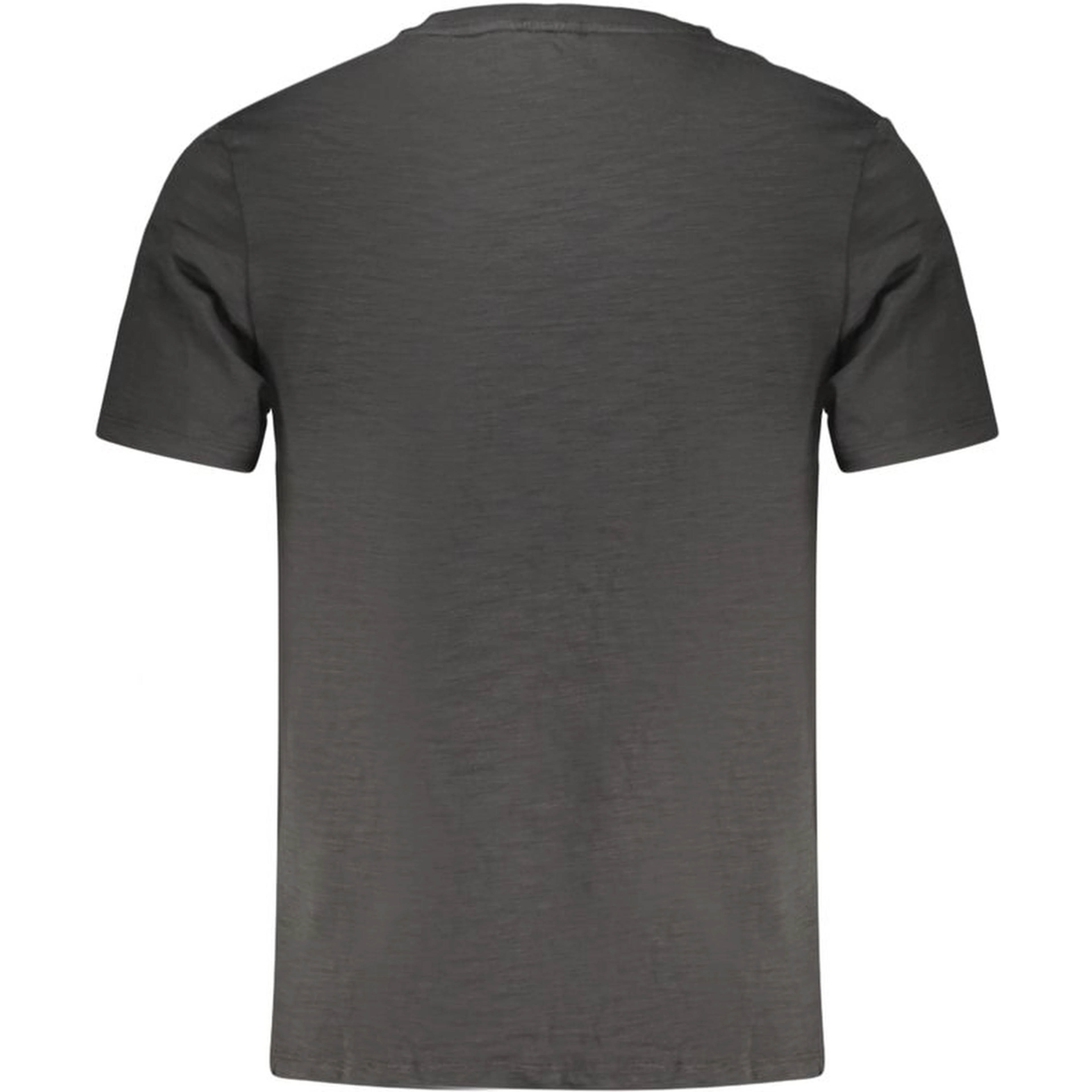 Black Cotton Men T-Shirt