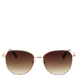 Rose Gold Metal Sunglasses