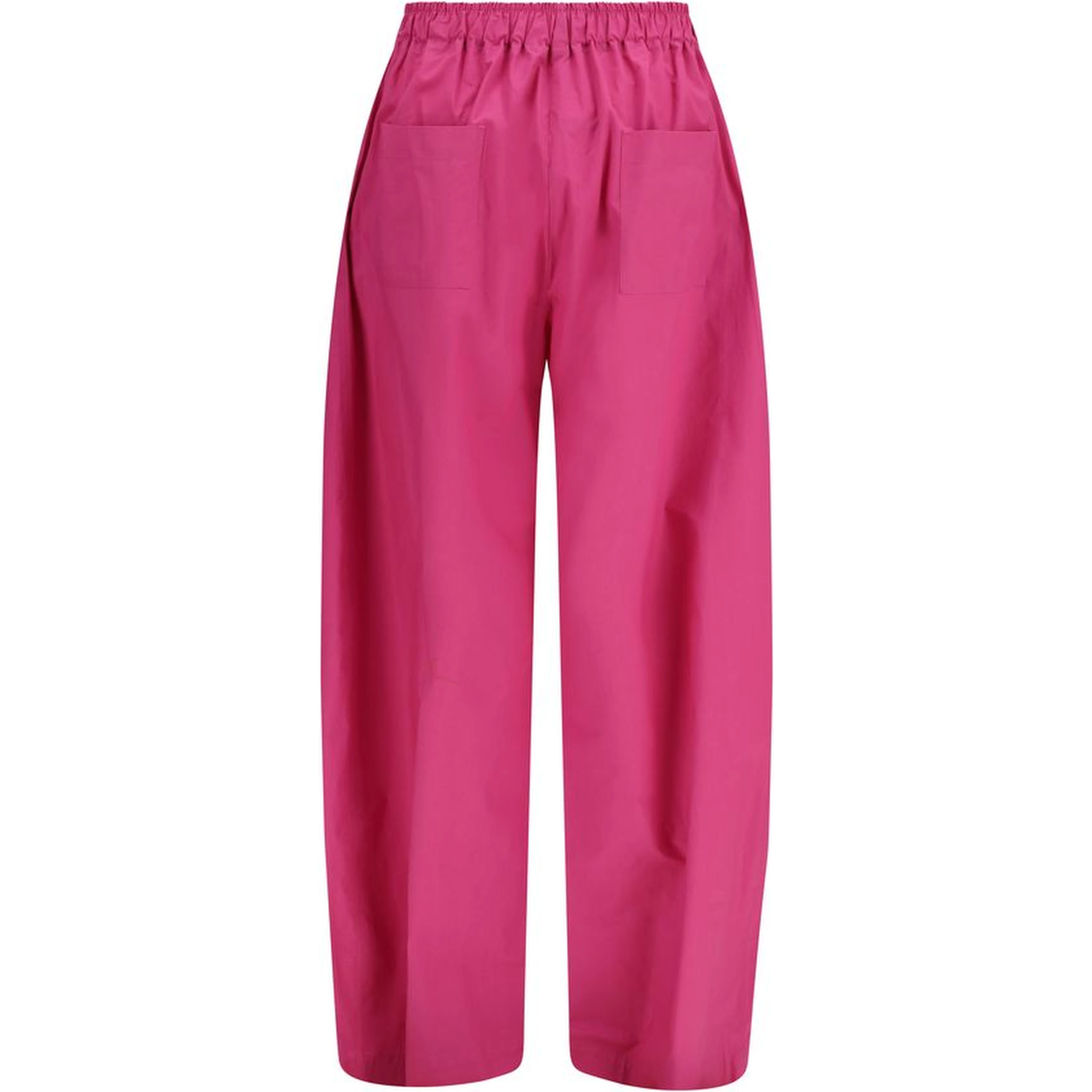 Multicolor Lyocell Casual Pants