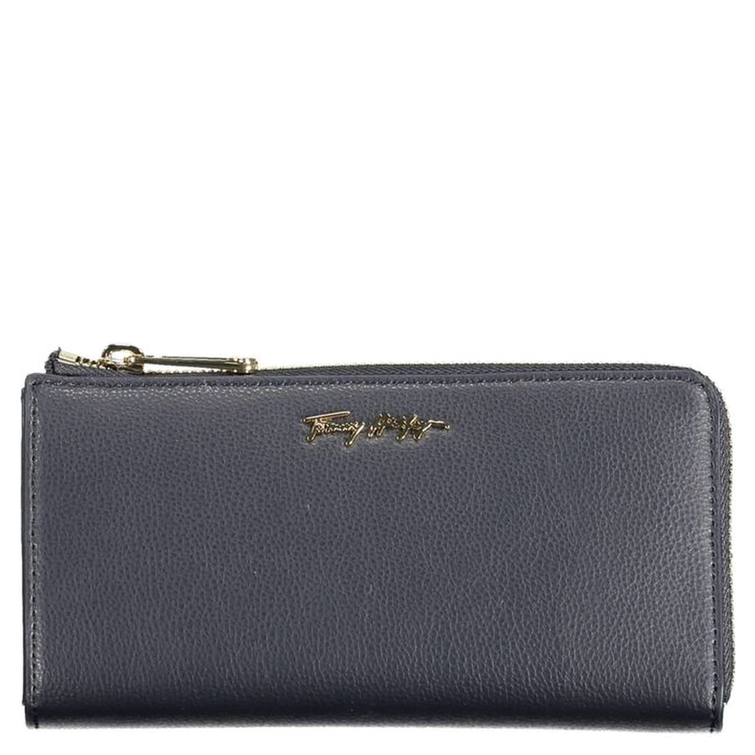 Blue Polyurethane Women Wallet