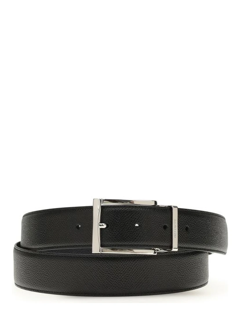 Blue Calf Leather Bos Taurus Regular Belt