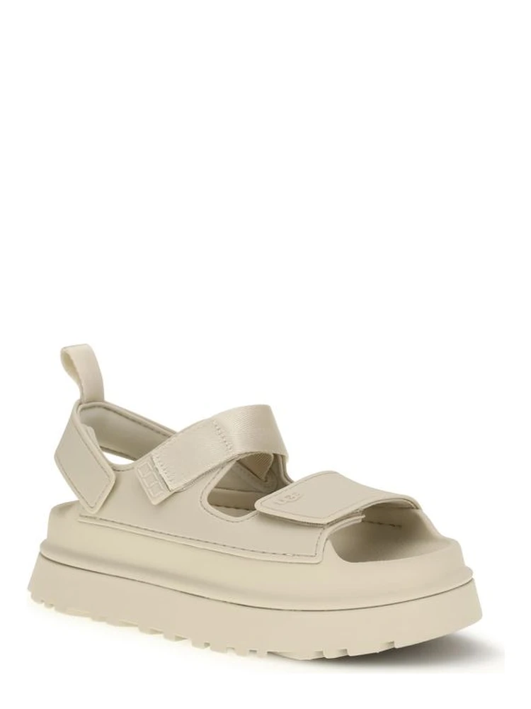 Beige Recycled Polyester Flat Sandals alternative