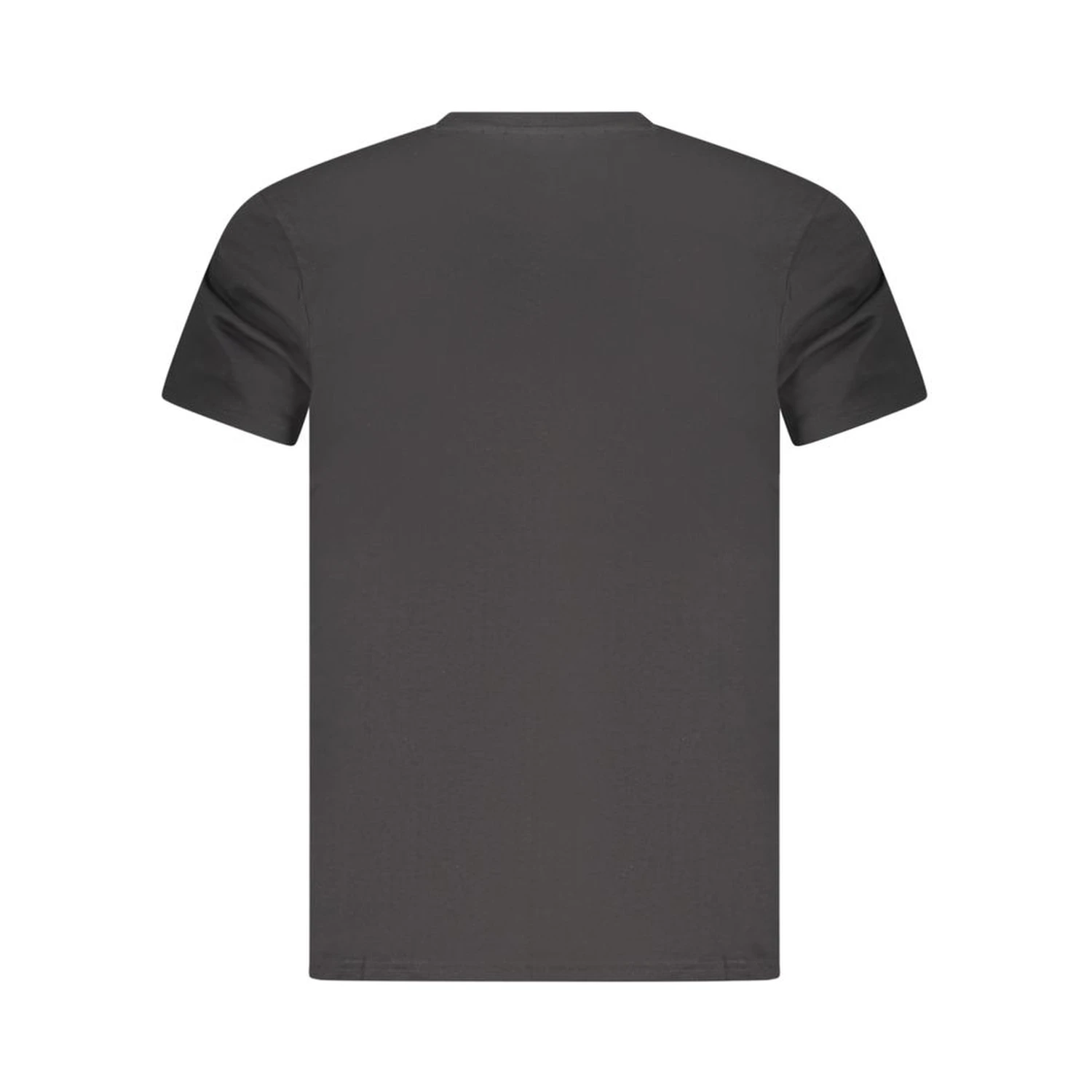 Black Cotton Men T-Shirt