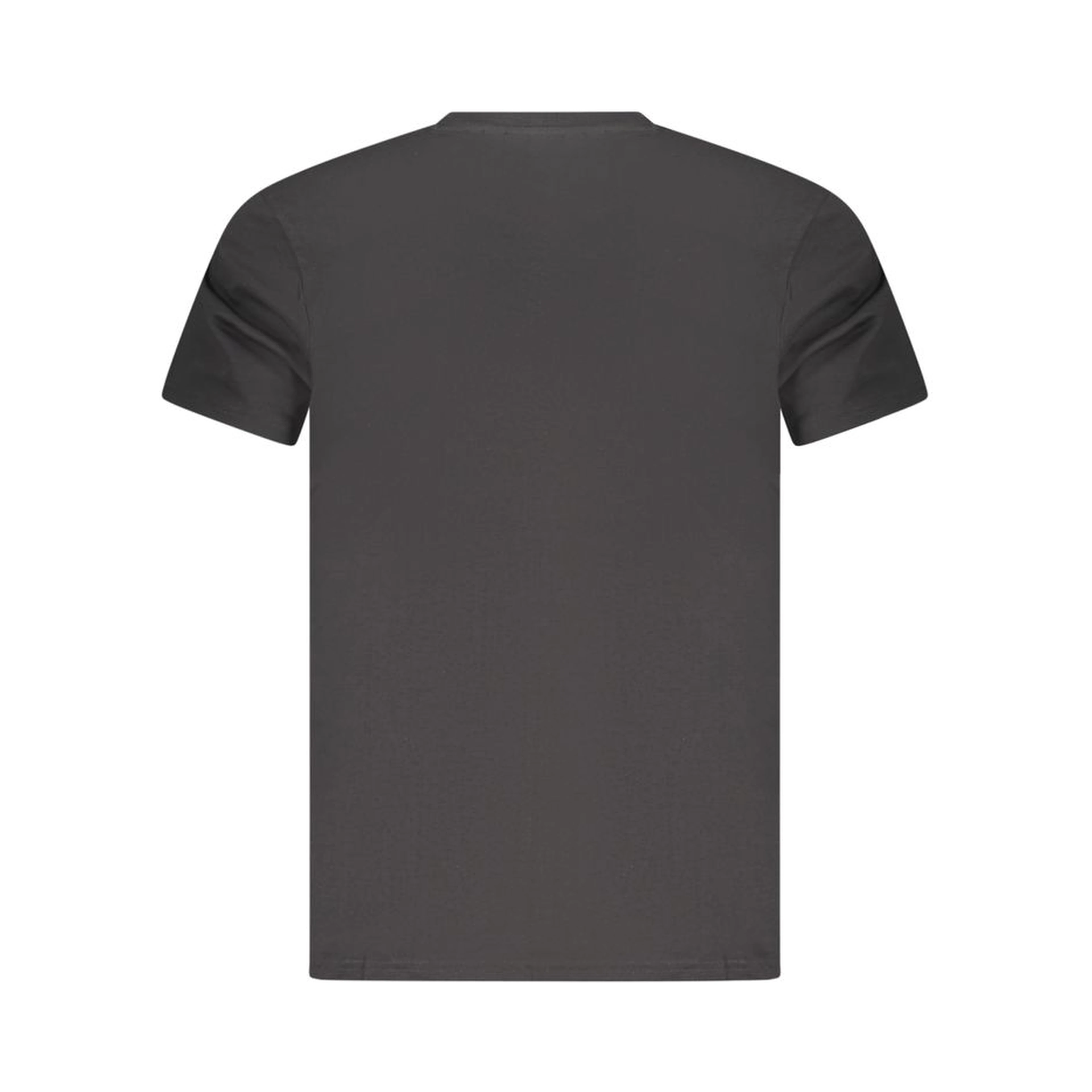 Black Cotton Men T-Shirt