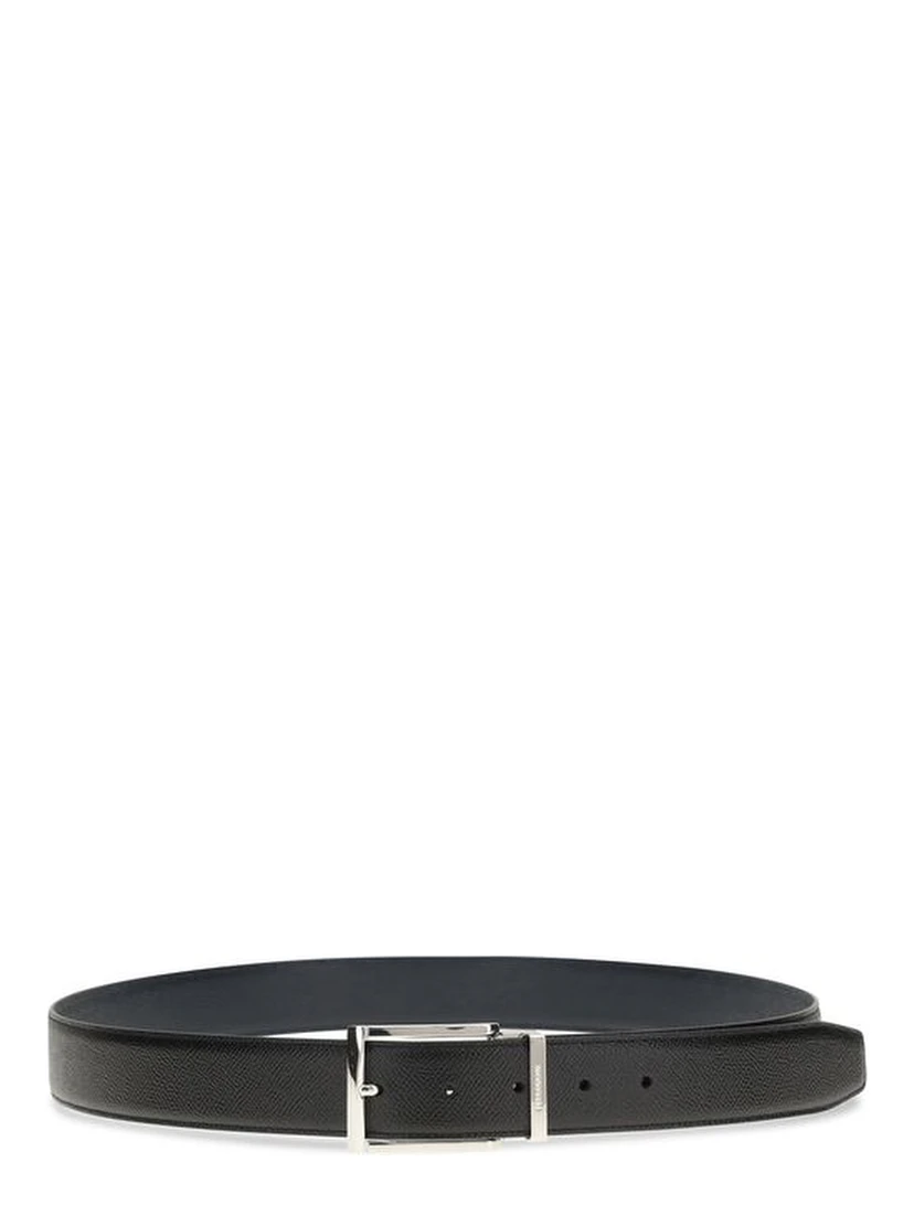Blue Calf Leather Bos Taurus Regular Belt