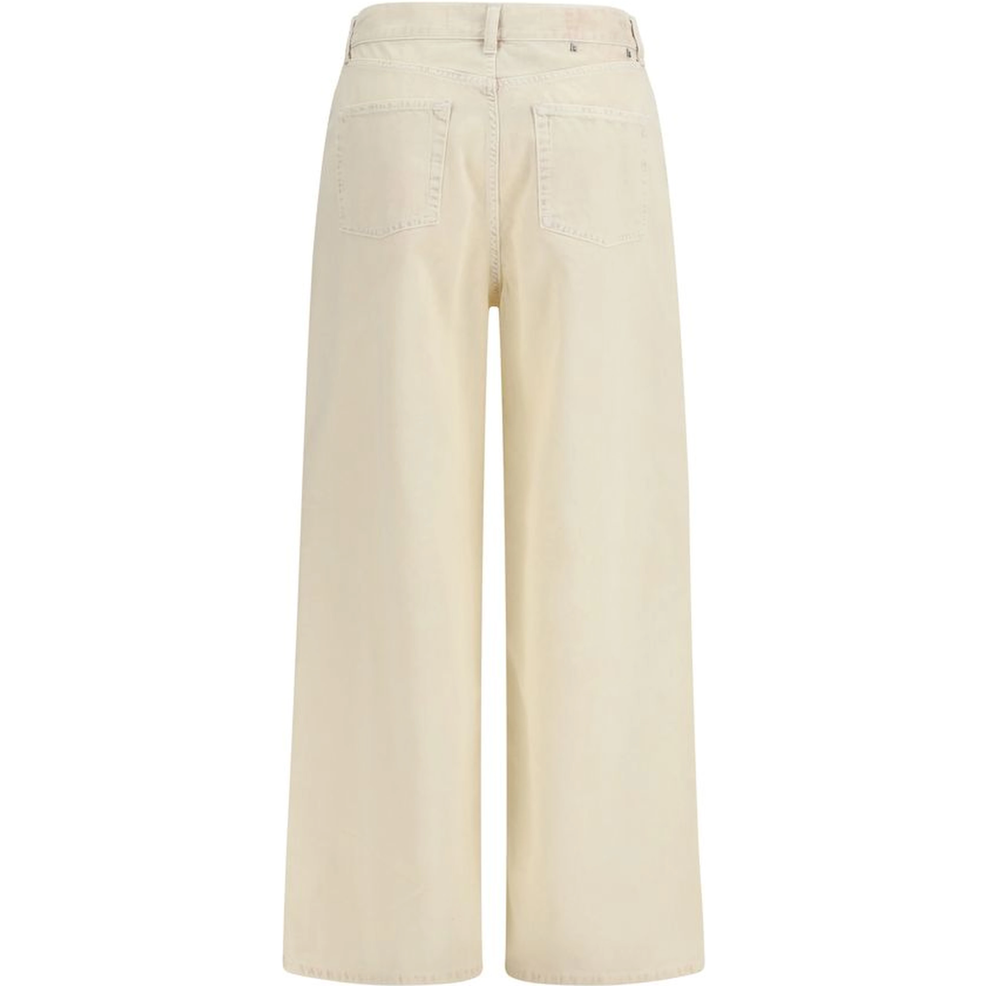 Bicolor Cotton Relaxed Fit Jeans
