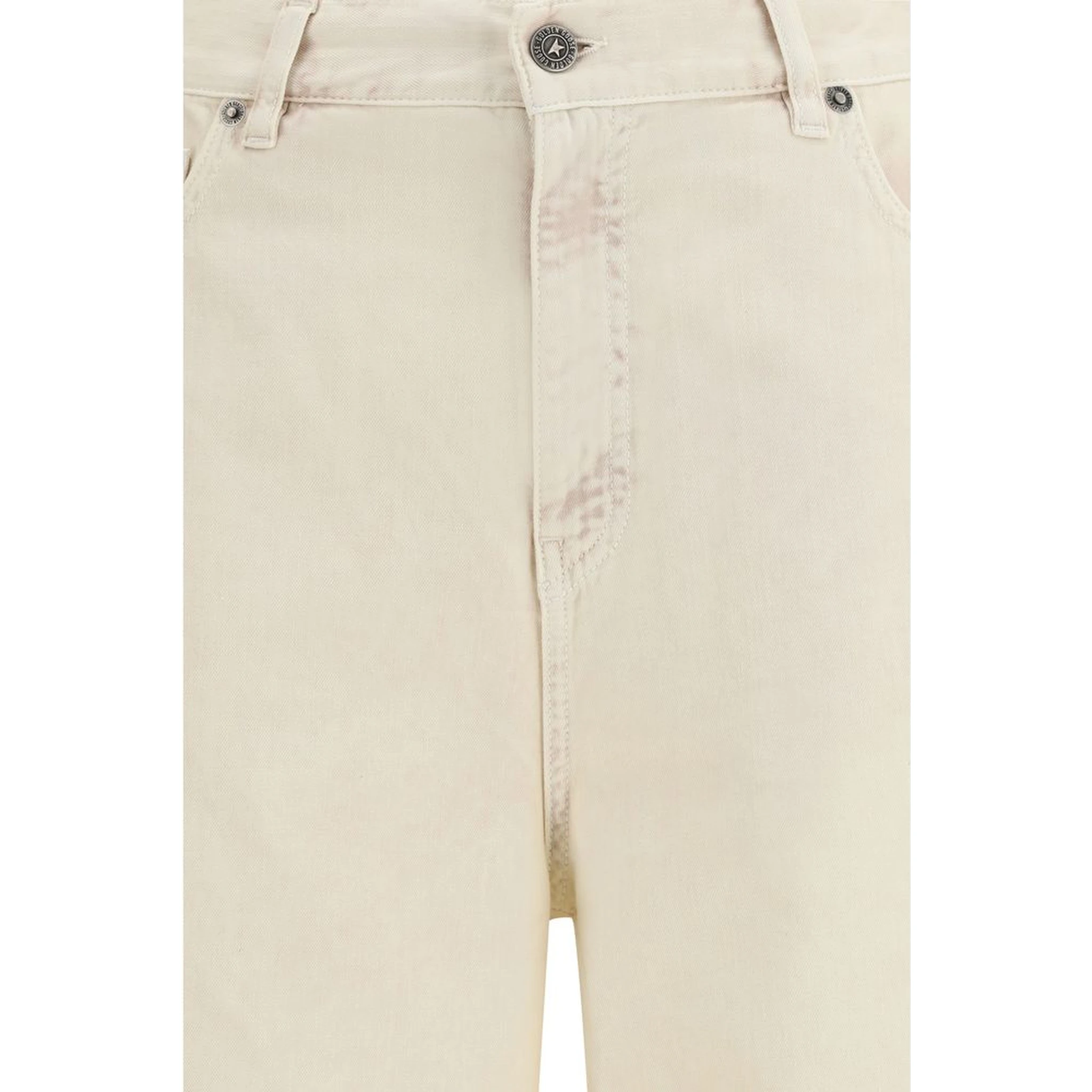 Bicolor Cotton Relaxed Fit Jeans
