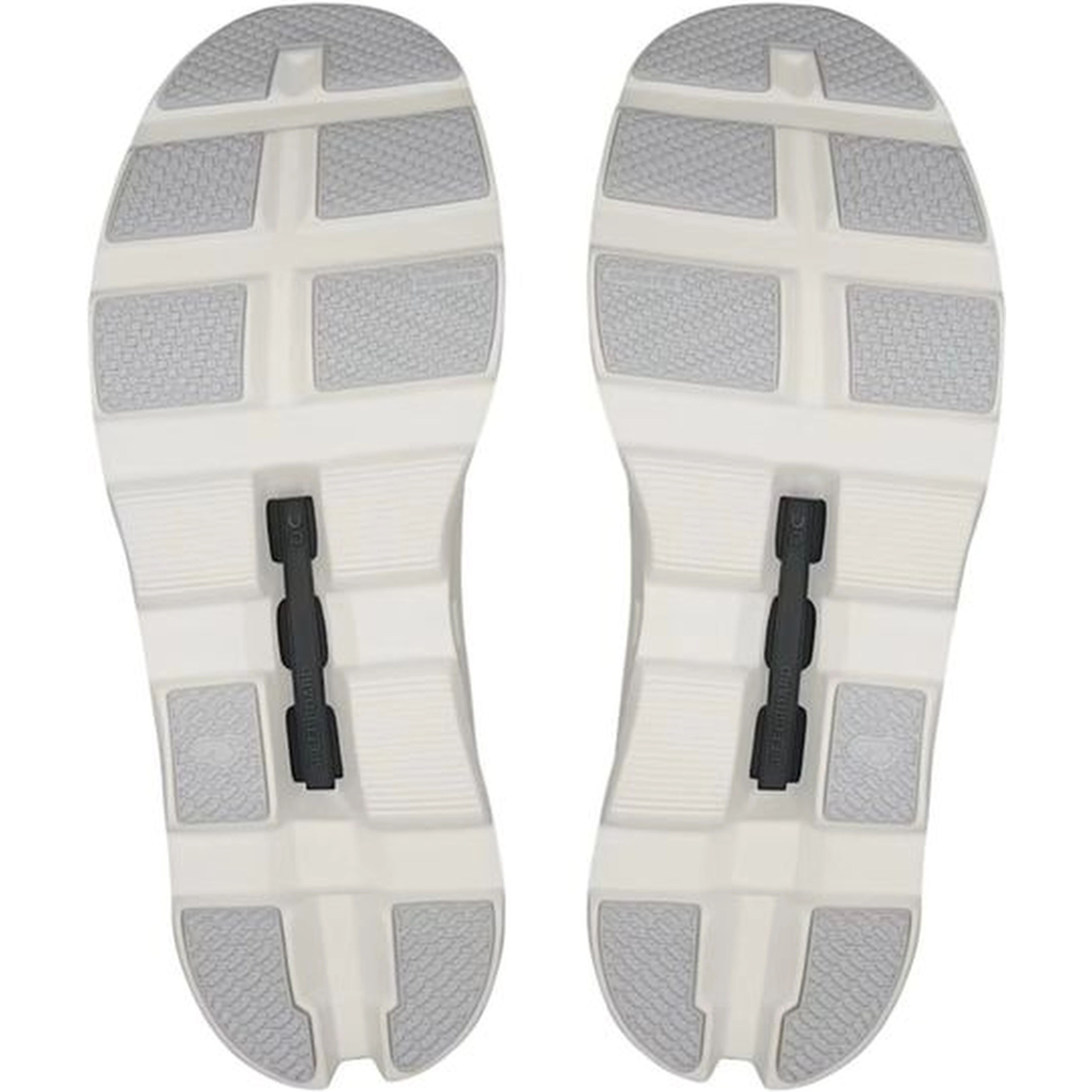 White Recycled Polyester Athletic Sneakers