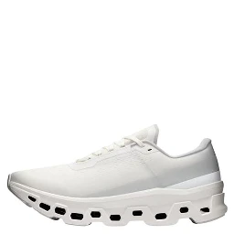 White Recycled Polyester Athletic Sneakers